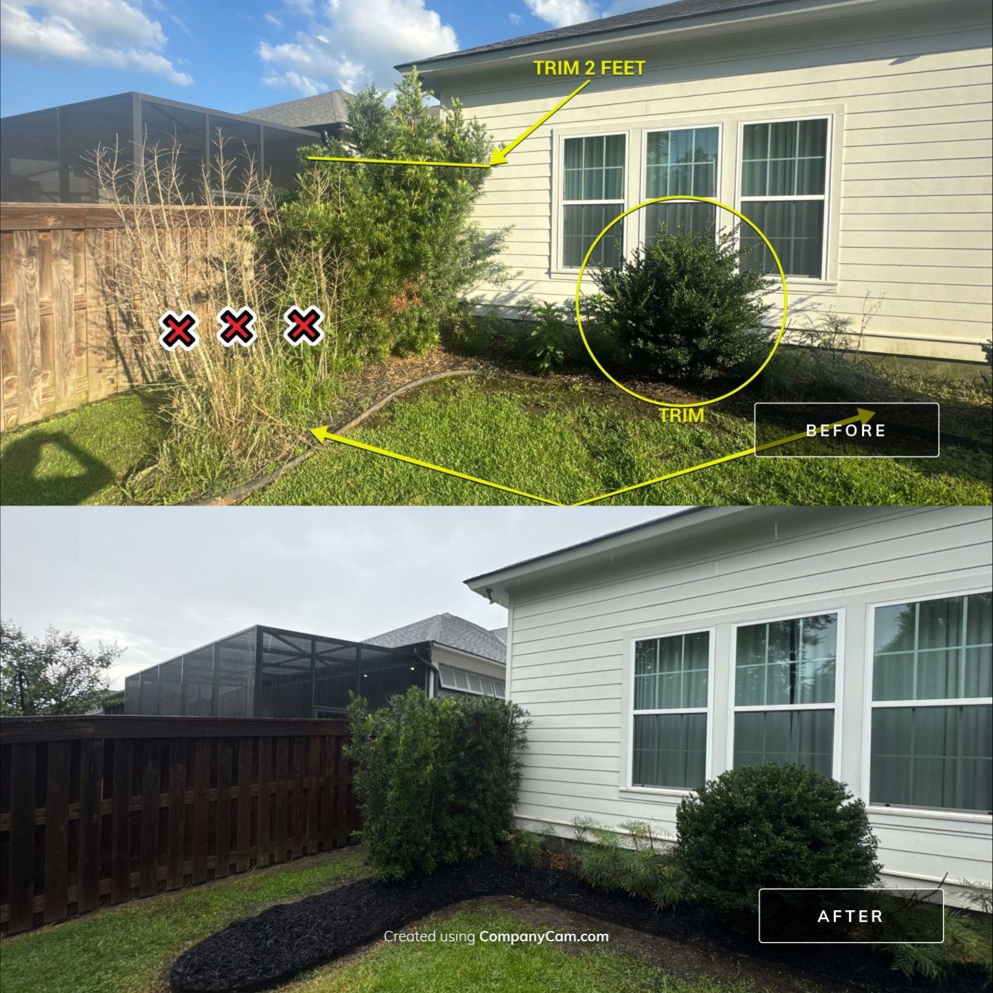 LANDSCAPE CLEANUP by CutScape, LLC.