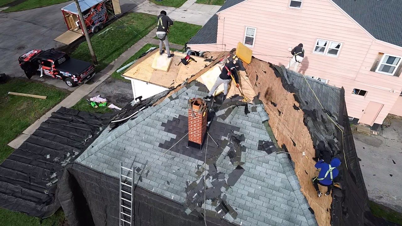 Roof replacement using owens corning roof system by Mike home improvements 
