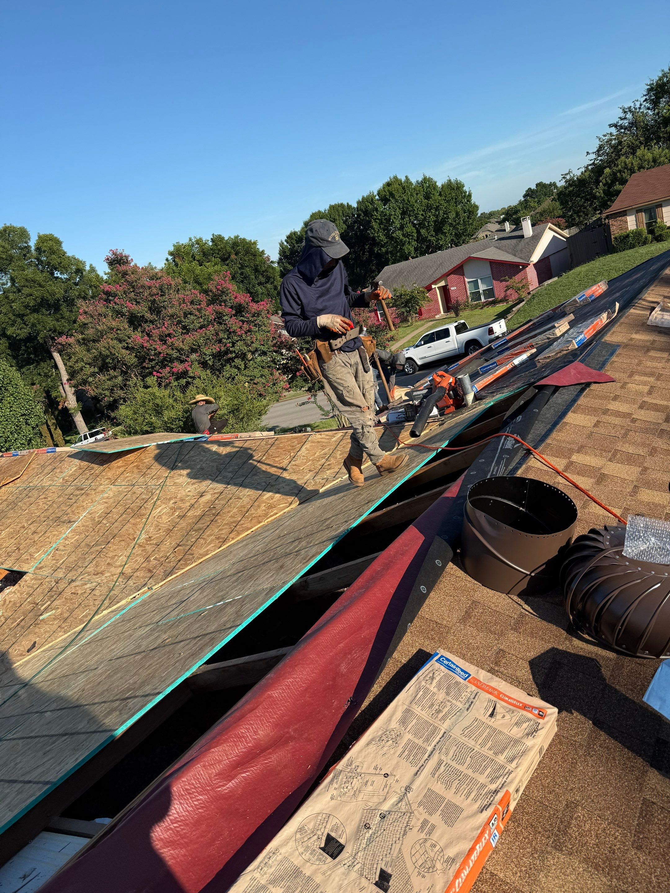 Project in Garland by Rhino Roofing and General Contracting, LLC