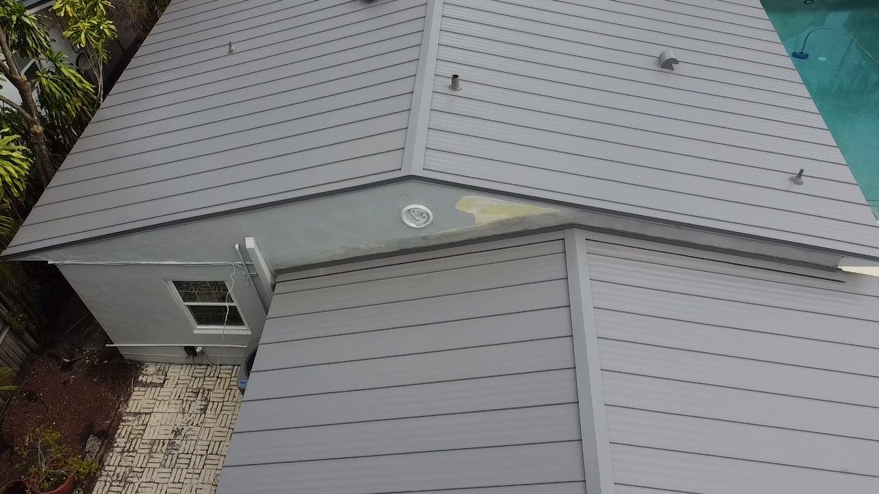 Residential Roofing Installation using 1" Nail strip metal roof by BLUES BROTHERS ROOFING