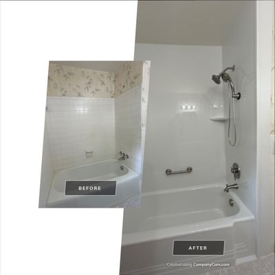 Tub: Before and After