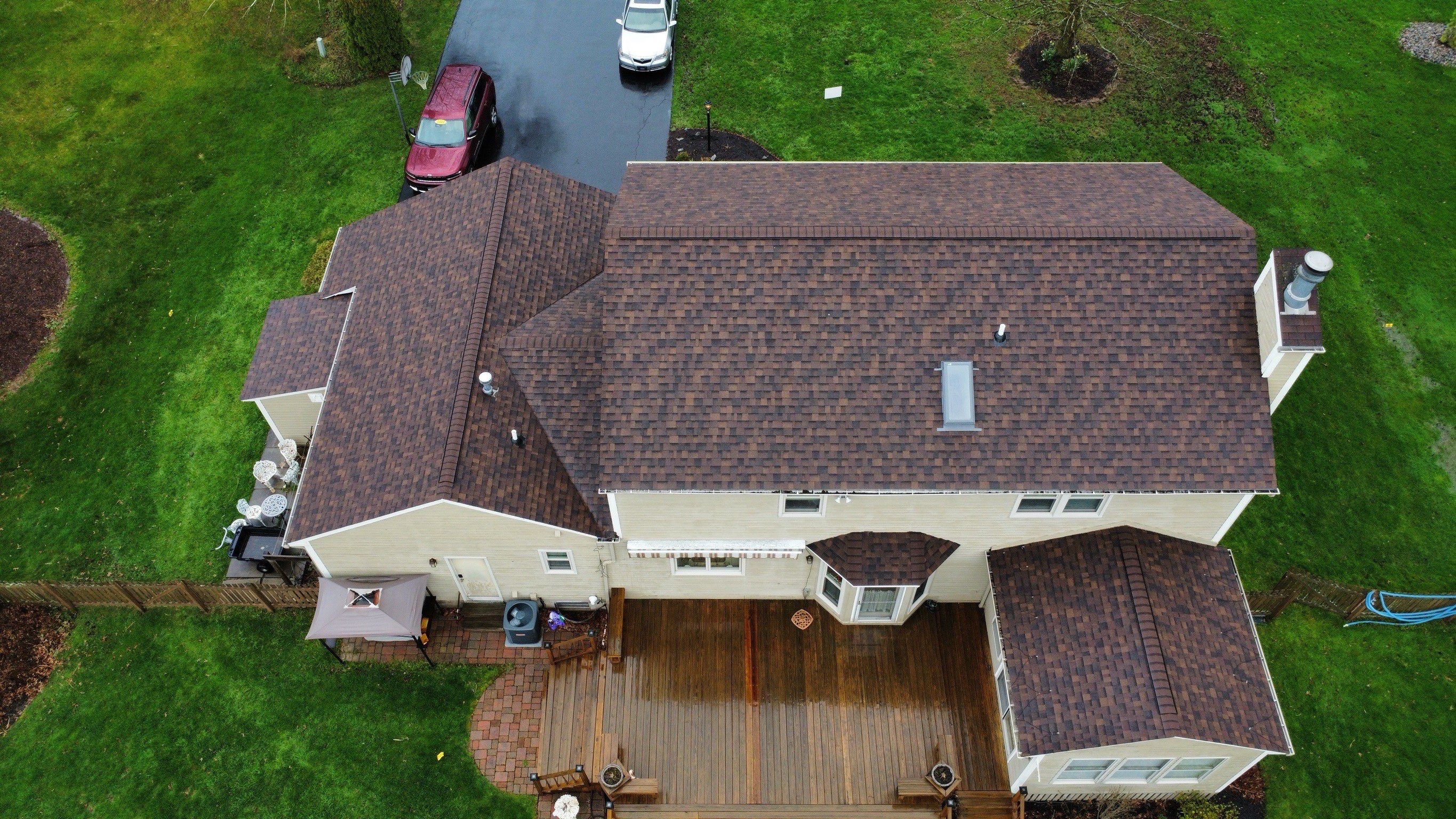 🔨 Roof Replacement Completed in Phoenix, NY | GAF HDZ Shingles 🏠 by Alpha Omega Roofing LLC