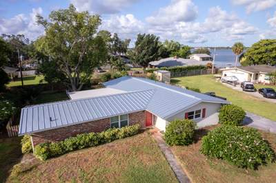 Standing Seam Metal Roof Replacement and New Gutters in Merritt Island