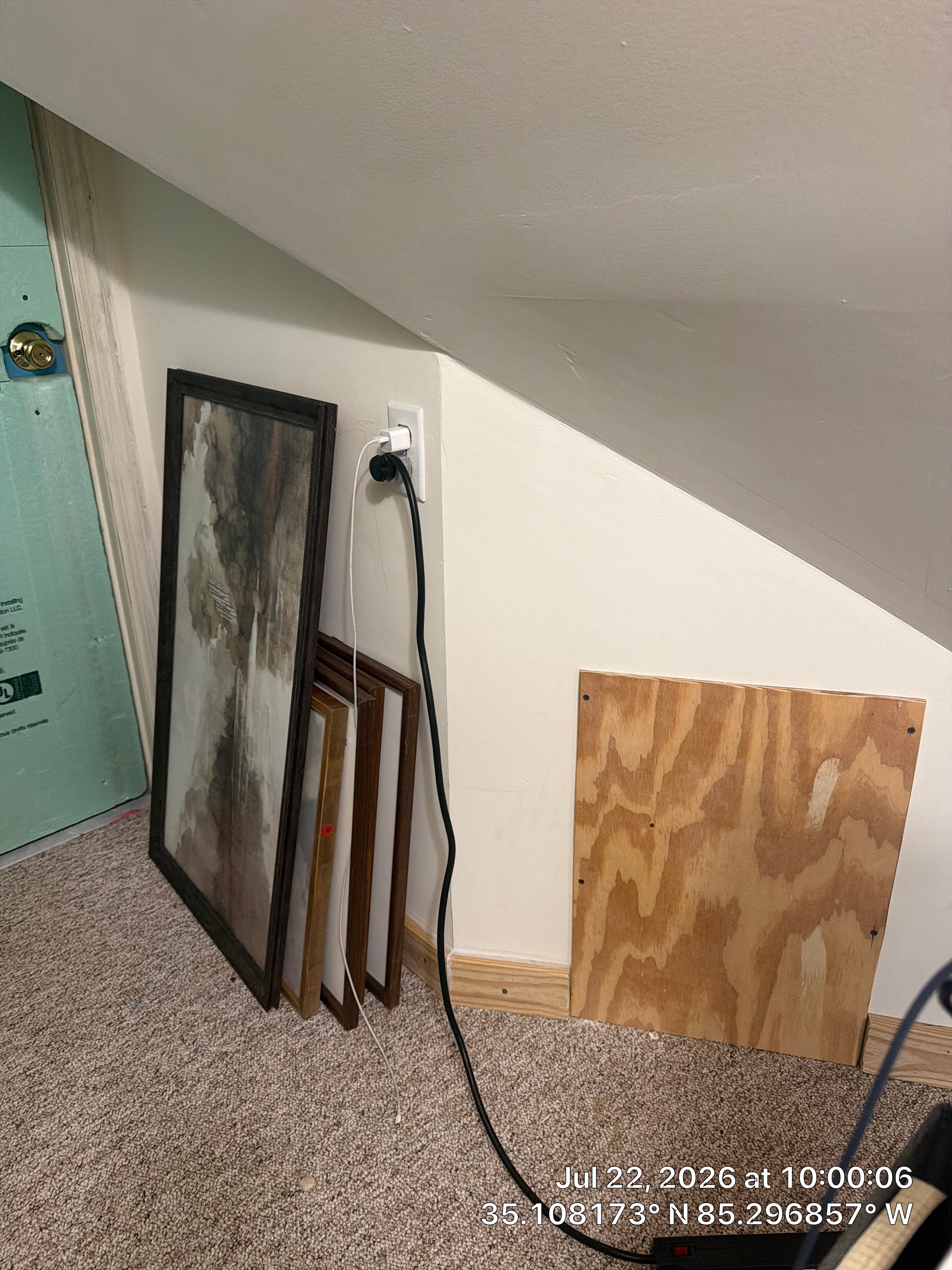 Attic Insulation Sealing and Plywood Access Panel Installation Chattanooga by CompanyCam Sales Demo