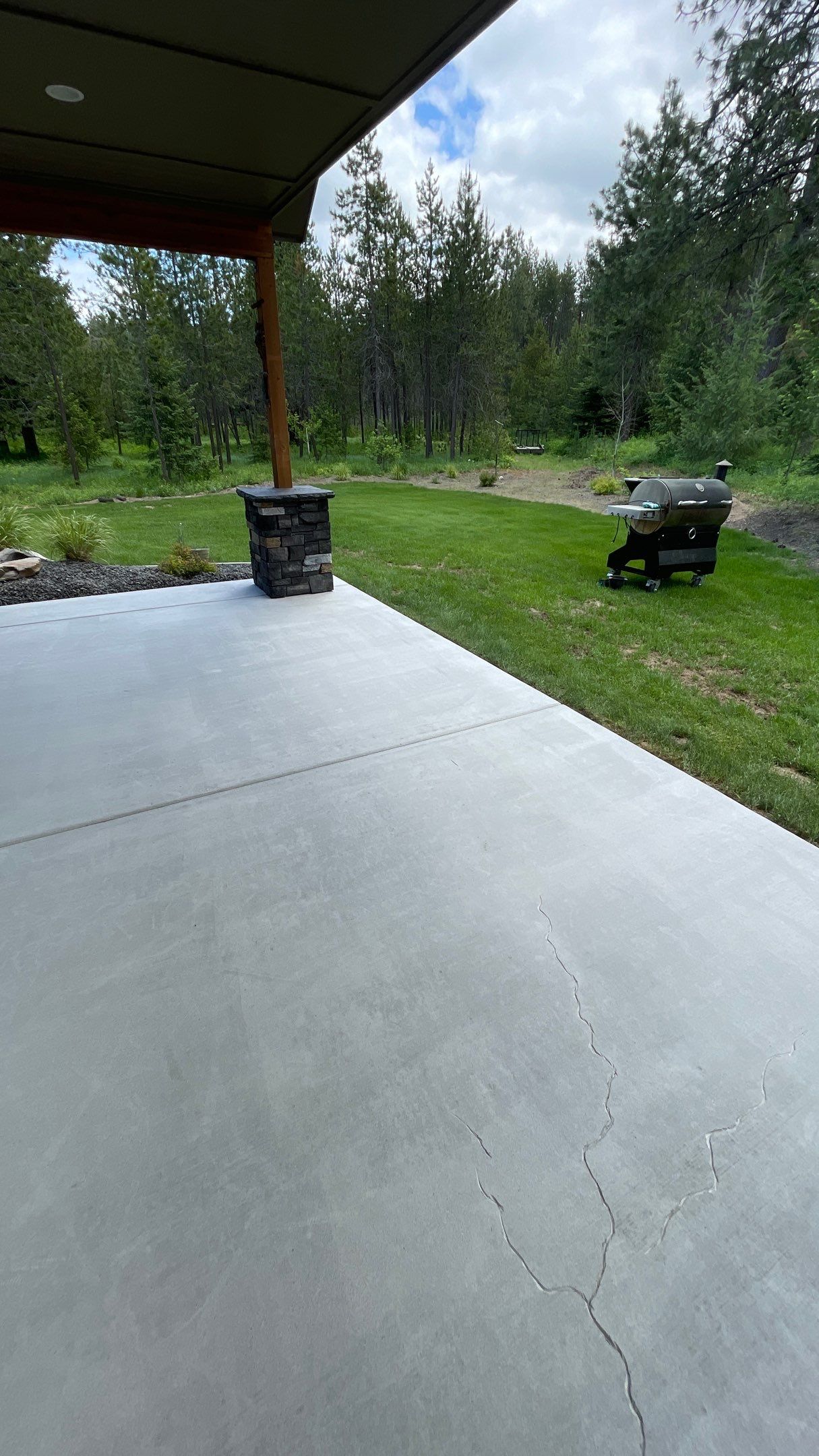 Patio Transformation using Slate Hybrid by Croc Coatings, LLC