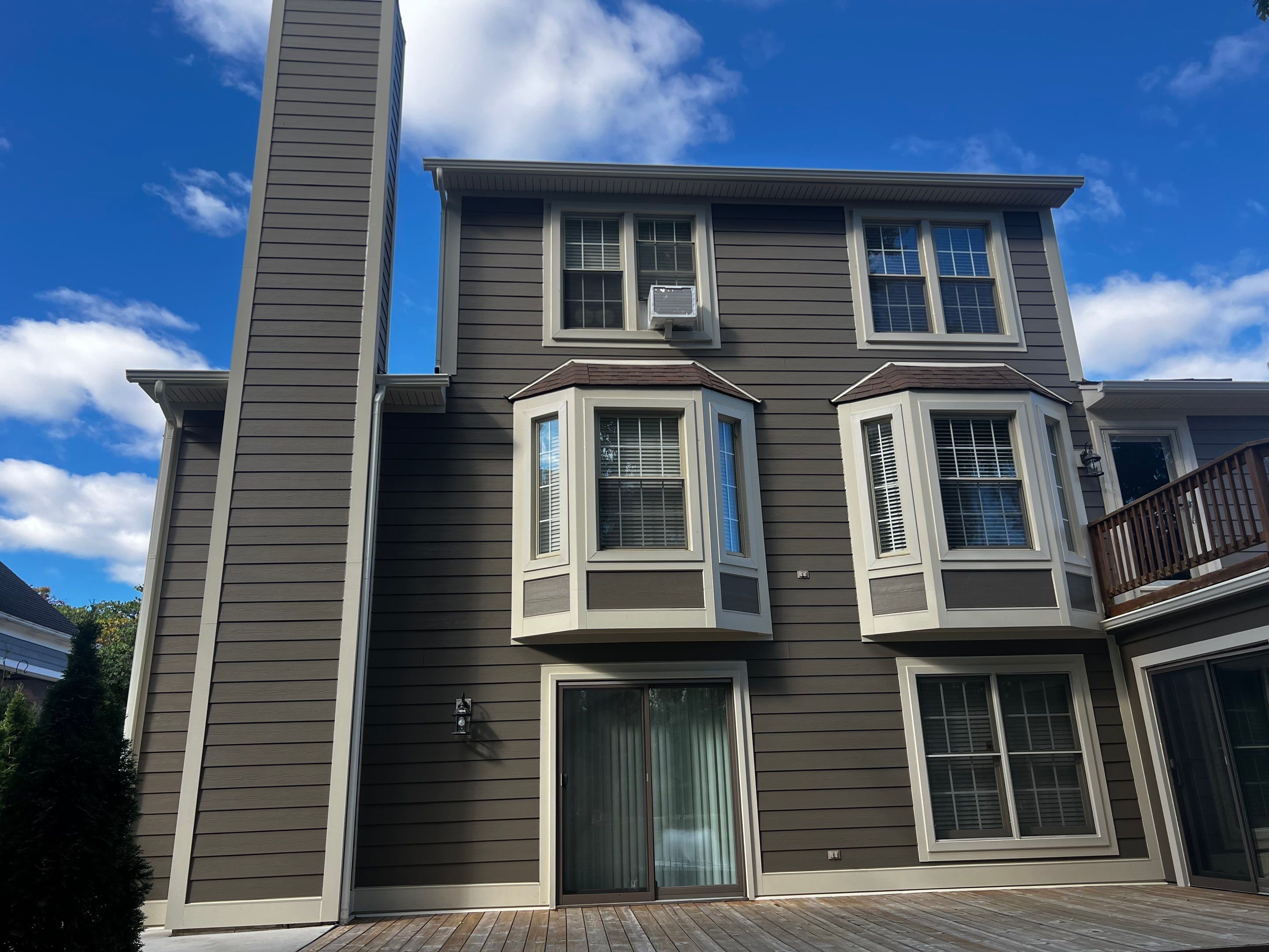 Siding Replacement using James Hardie Siding & Trim by Bloomfield Construction & Restoration