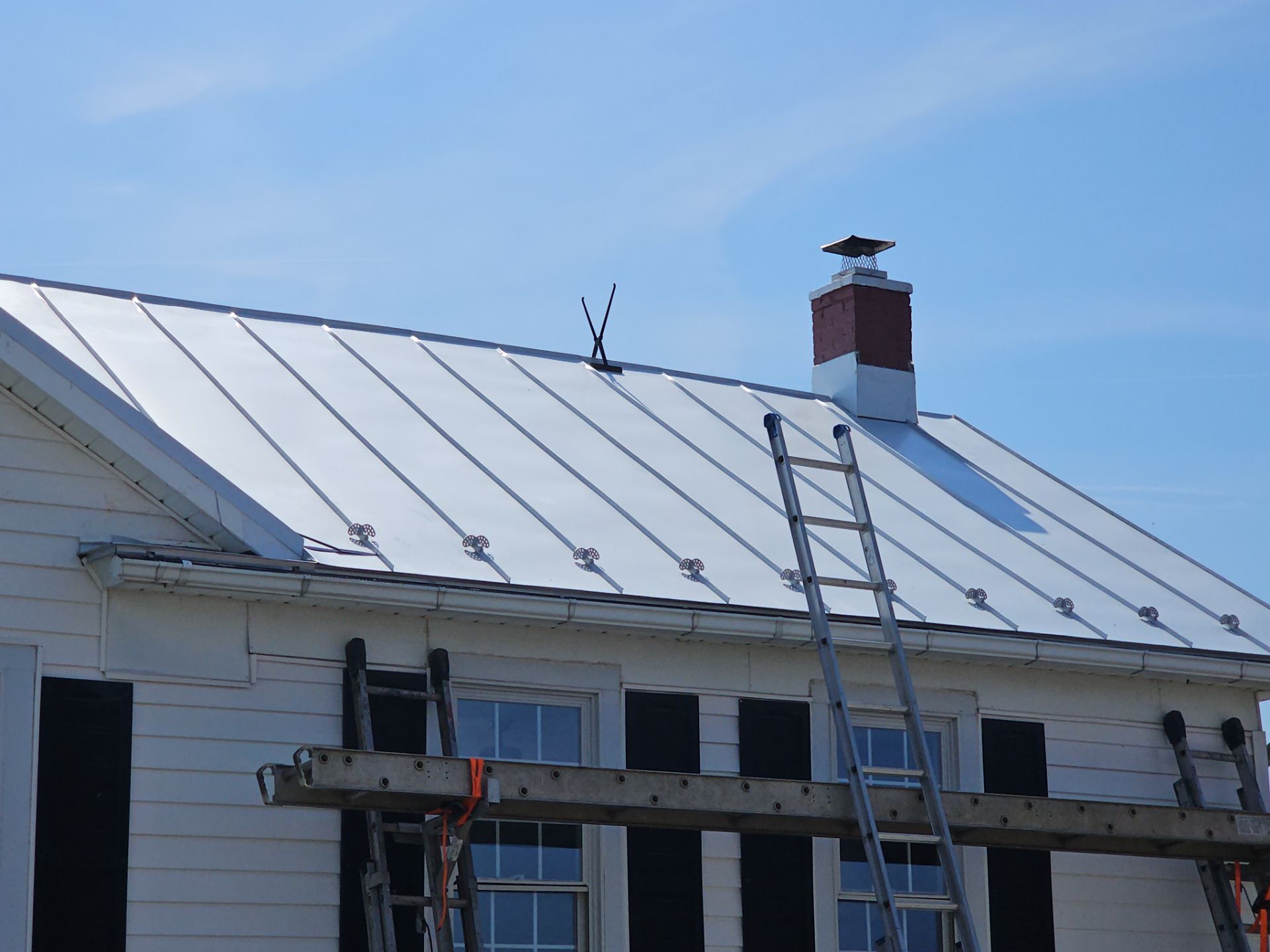 Metal Roof Replacement by Winchester Roofing