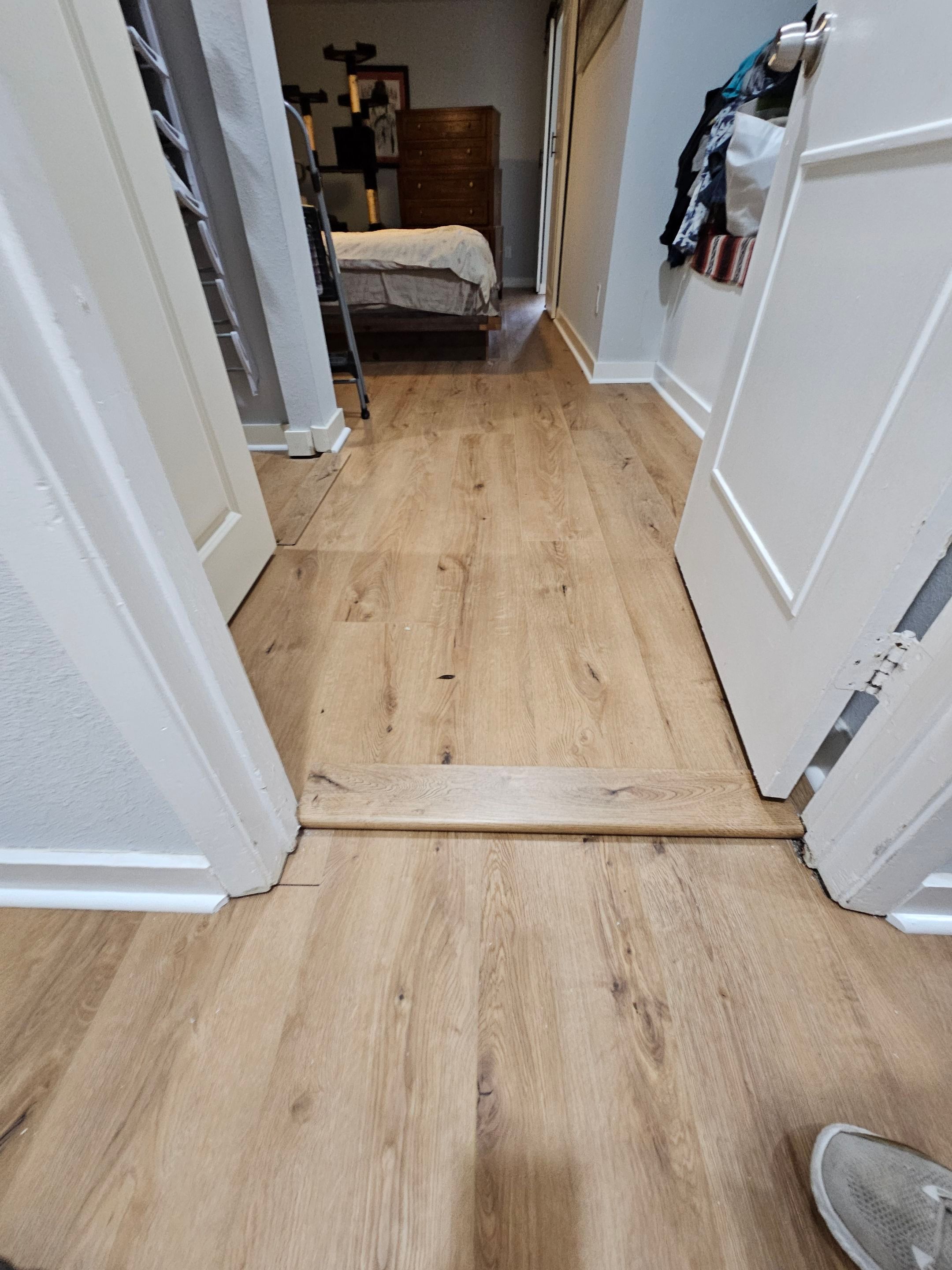 Laminate floor & fence by EL-GC LLC 