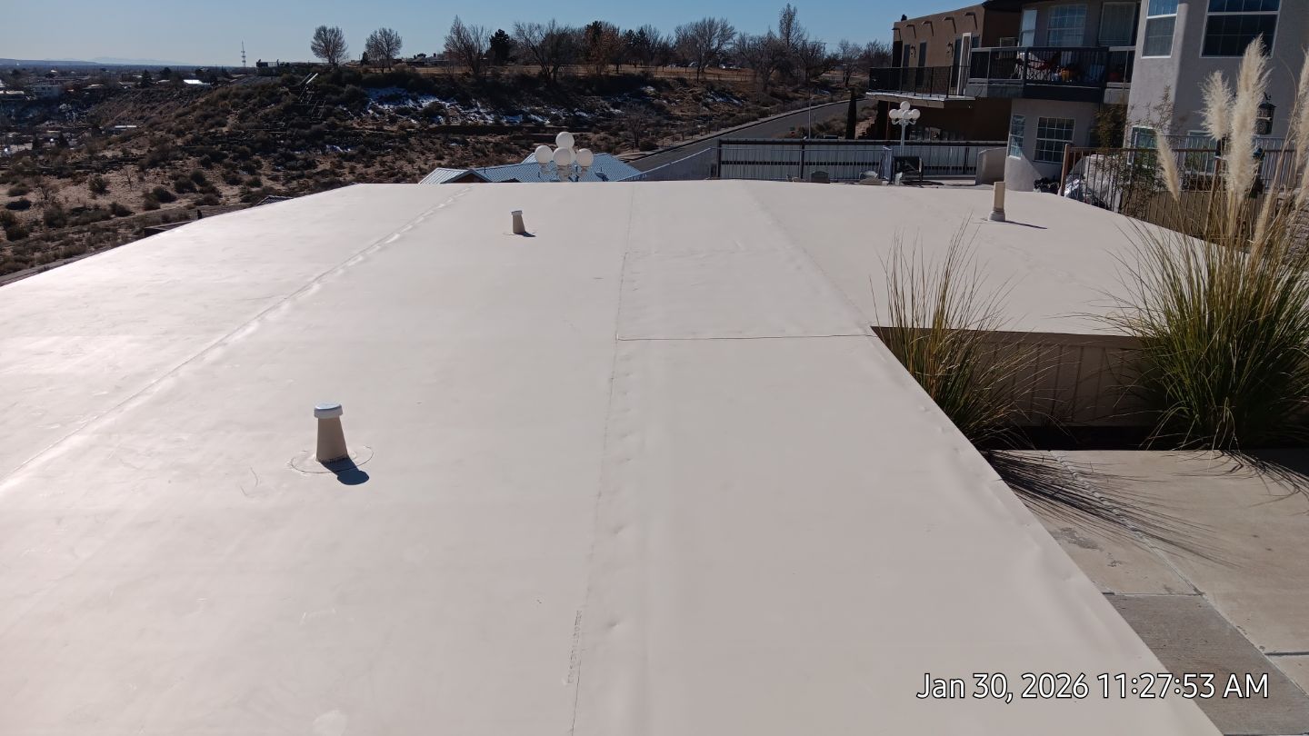 La Bajada Ct NW • Albuquerque, NM 87105 by Doyle Roof Masters Inc