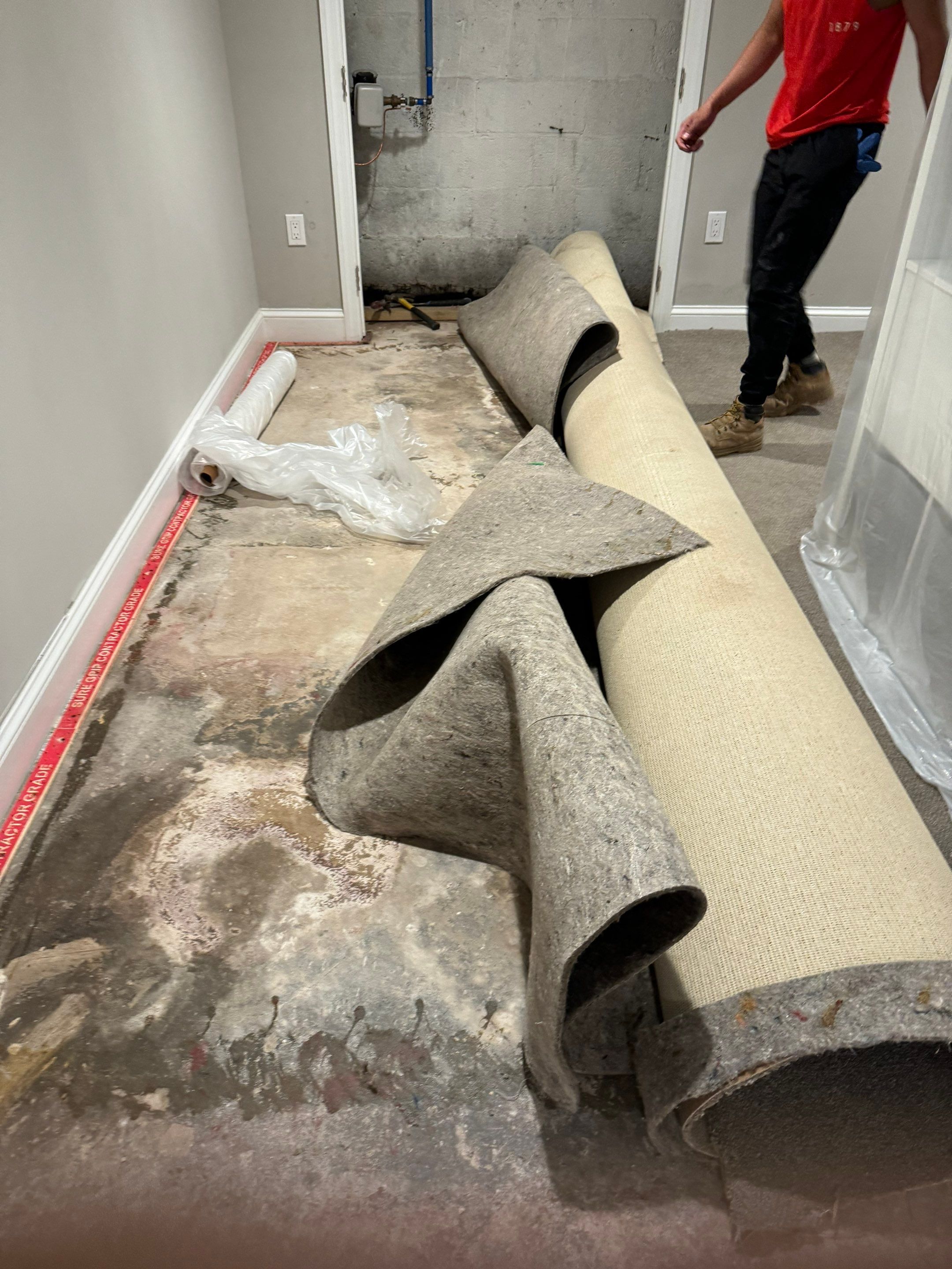 Interior French Drain Livingston NJ by Pure Service Pro, LLC 
