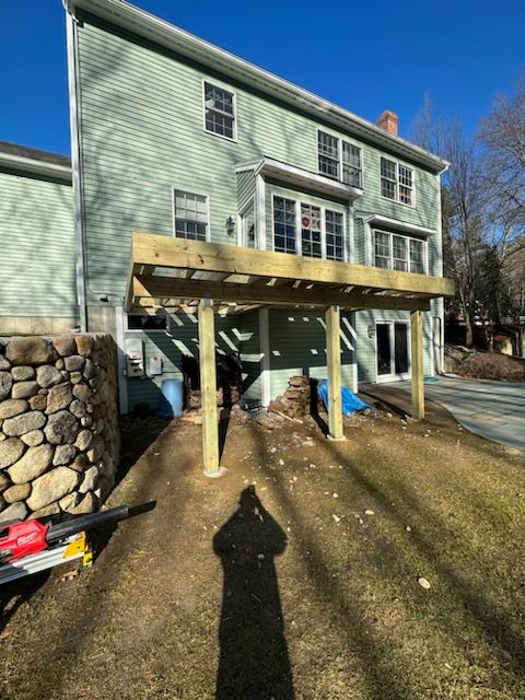 Deck Project in Marlborough MA by UBrothers Construction