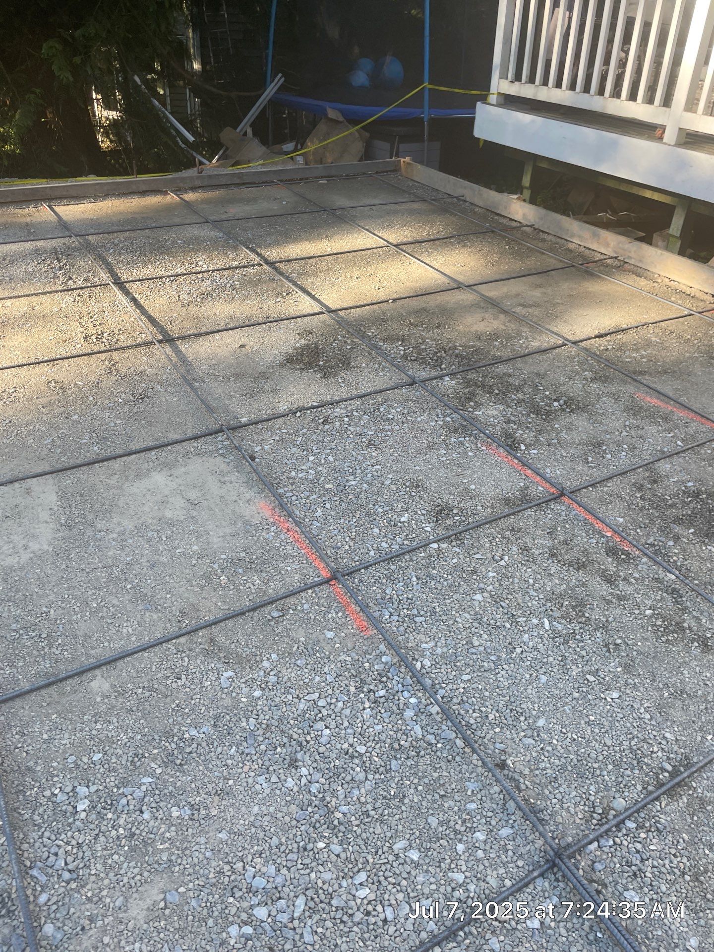 Concrete Back Patio Makeover  by Jireh Asphalt & Concrete Inc 