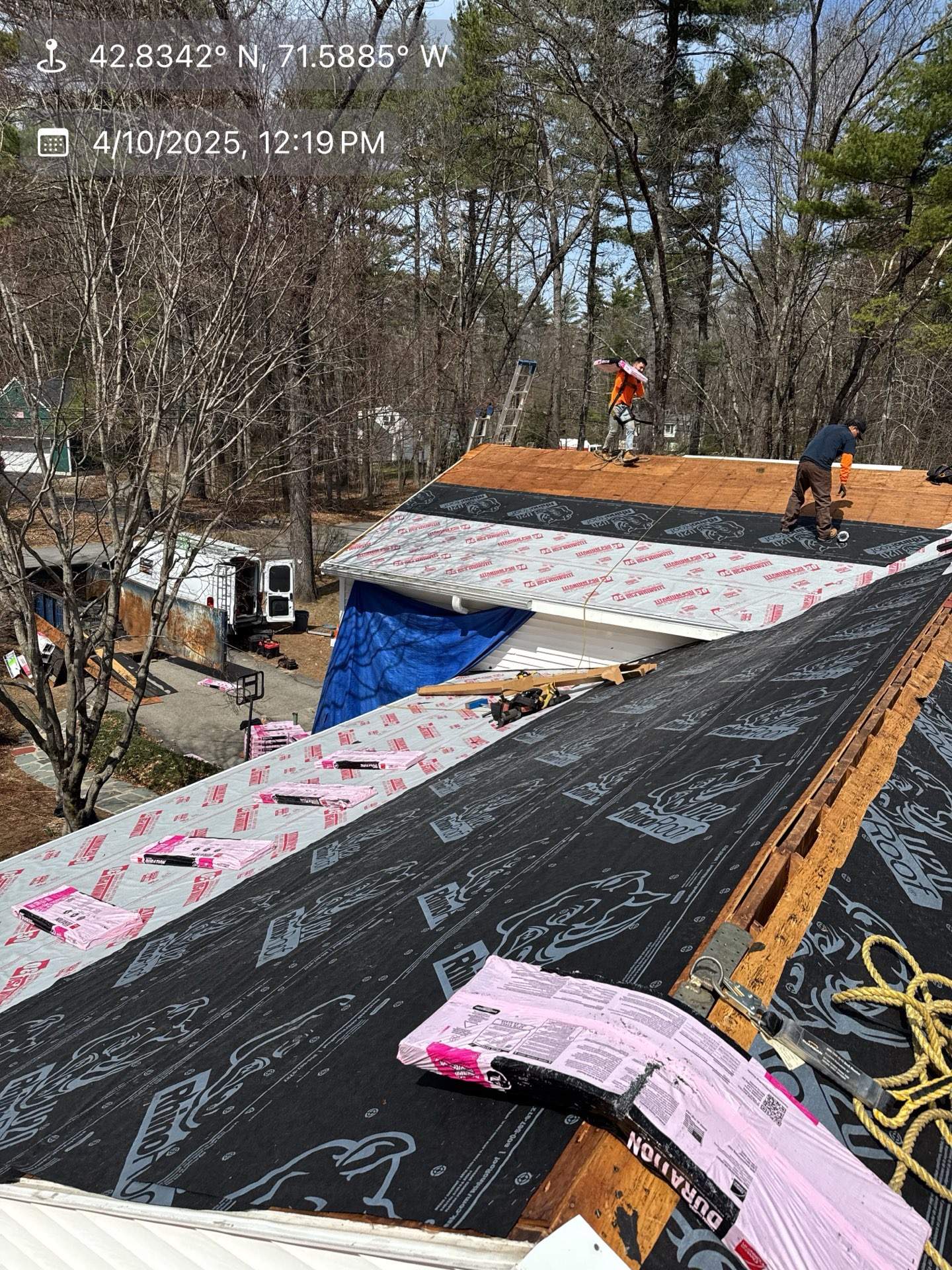 Amherst NH Roof Replacement by Compass exteriors