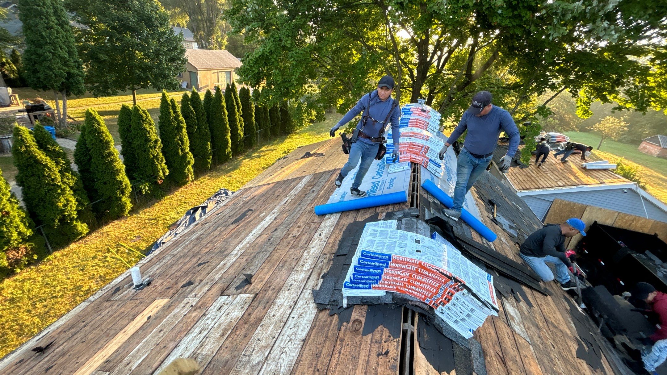 Roof Replacement using CertainTeed Northgate by 180 Contractors
