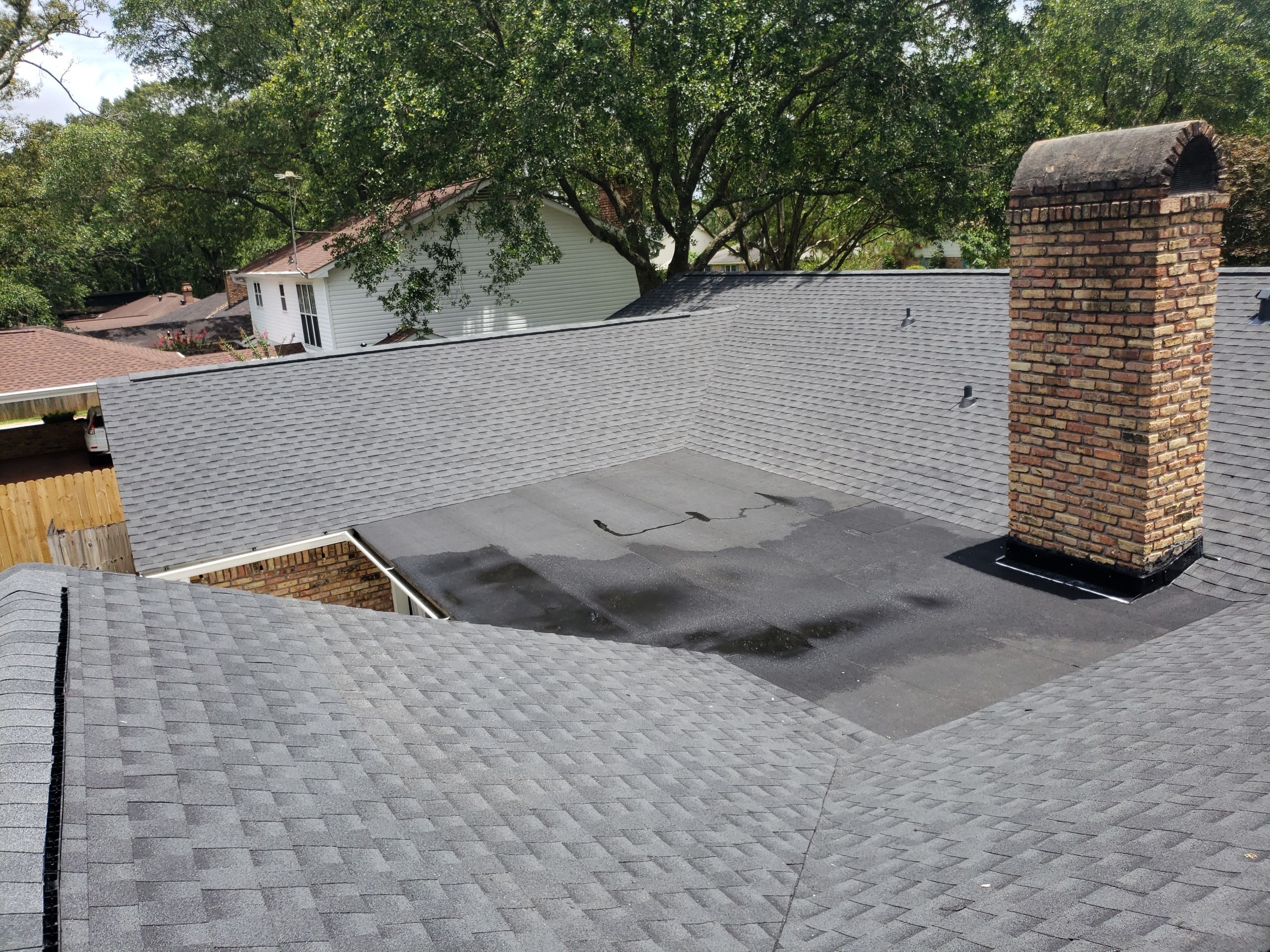 Residential Roofing Installation using Roof Replacement by American Roofing & Construction LLC