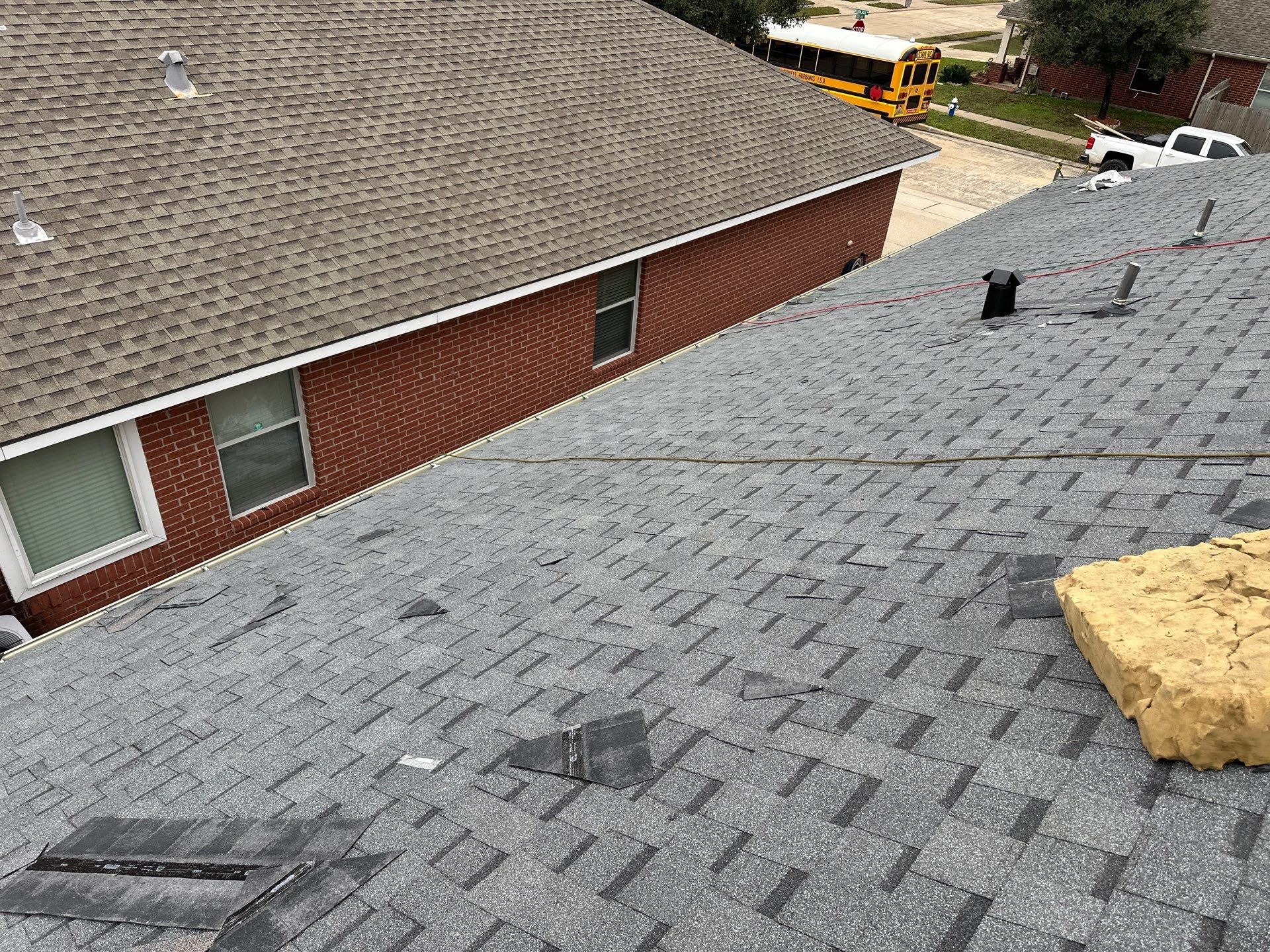 Project in Houston by Motion Roofing
