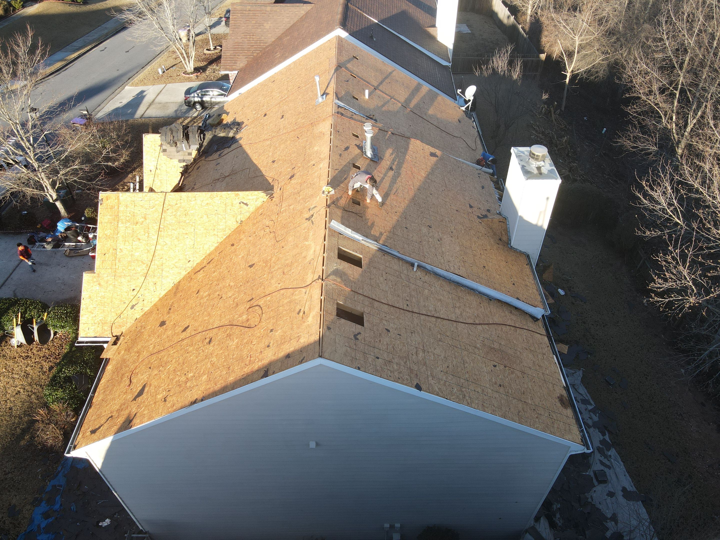 Residential Roofing Installation using Owens Corning by Inspector Roofing and Restoration