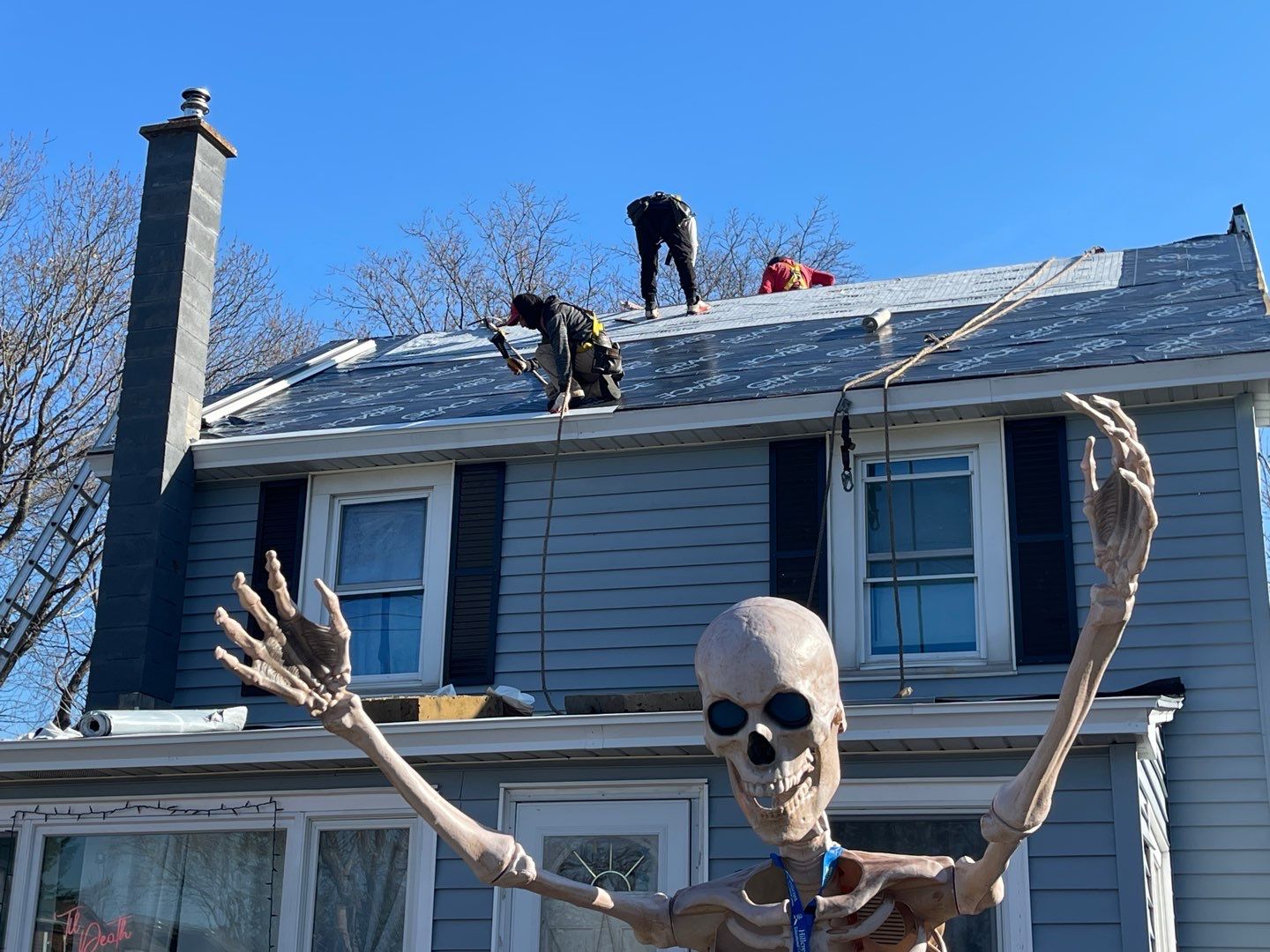 Residential Roofing Installation using GAF Timberline HDZ by Sensible Home Solutions