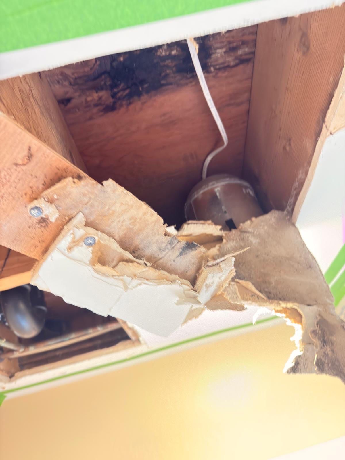 Shower Remodel due to Water Intrusion by Anza Builders, Inc. 