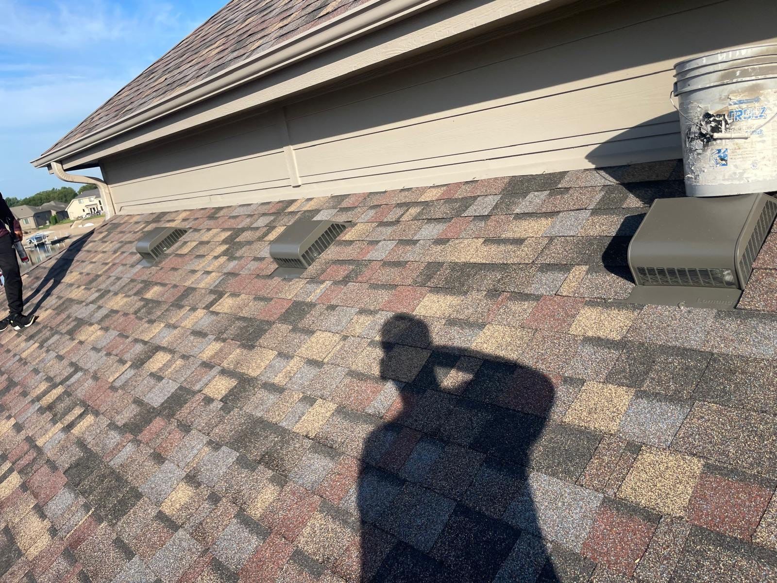 Residential Roofing Installation using Owens Corning Duration Summer Harvest by Lightning Exteriors