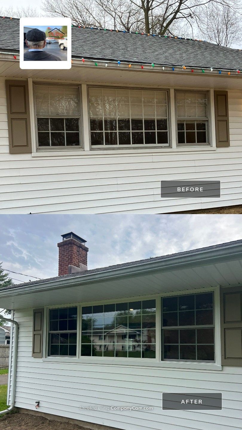 Infinity by Marvin Window Installation using Infinity By Marvin Double-Hung window by DiGiorgi Roofing and Siding Inc