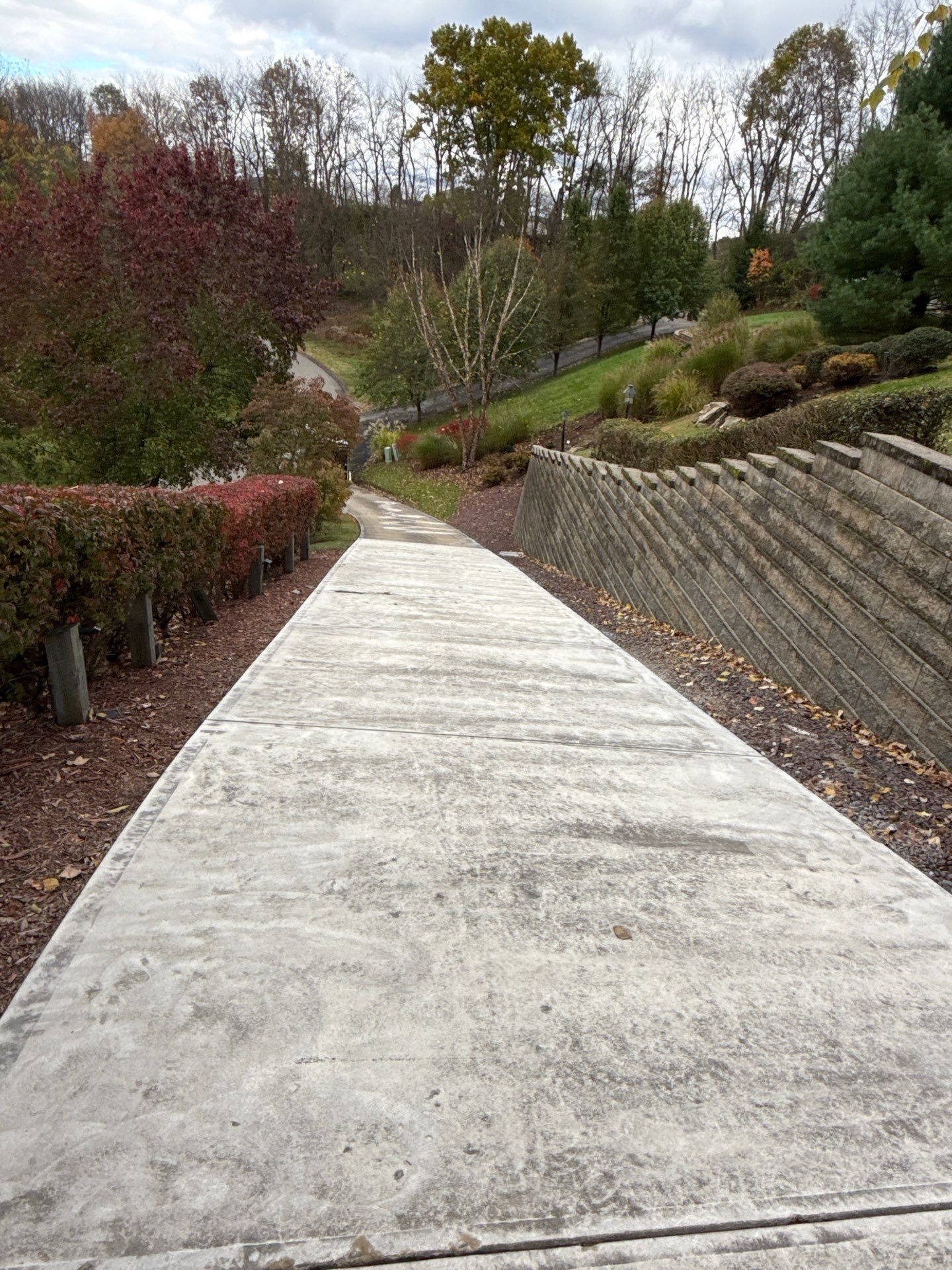 Steep Driveway Project in Sarver by Floors in a Day, Inc