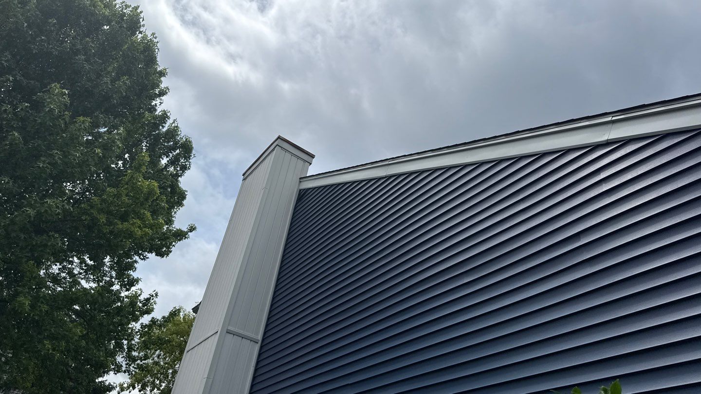 Siding Replacement using Certainteed Restoration Classic D4 Midnight Blue by 180 Contractors