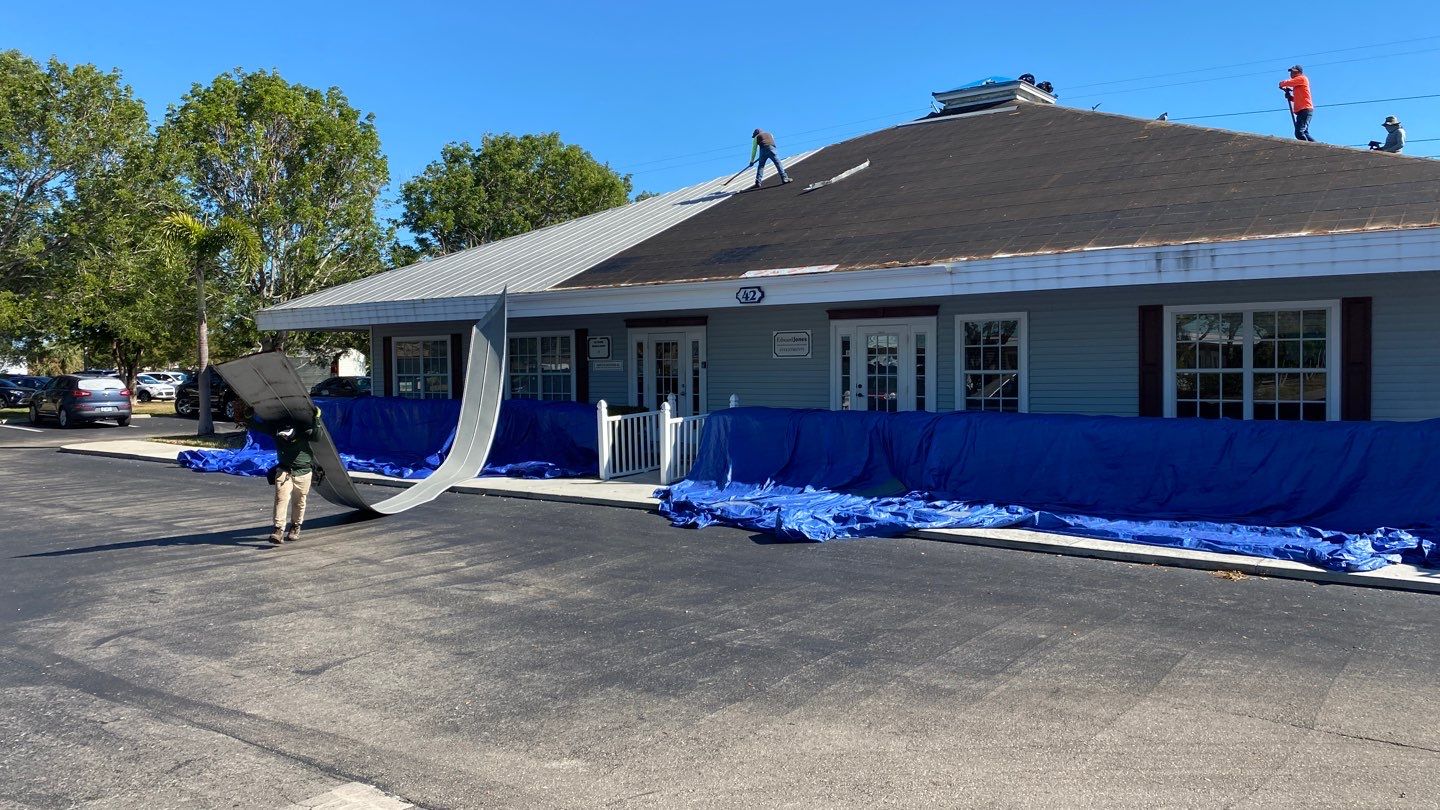 Commercial Standing Seam Metal Replacement in Fort Myers, FL by International Roofing