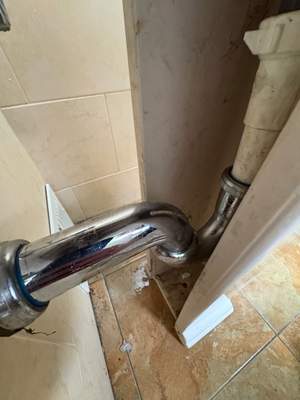 Bathroom Drain Repair and P-Trap Replacement — Salem MA