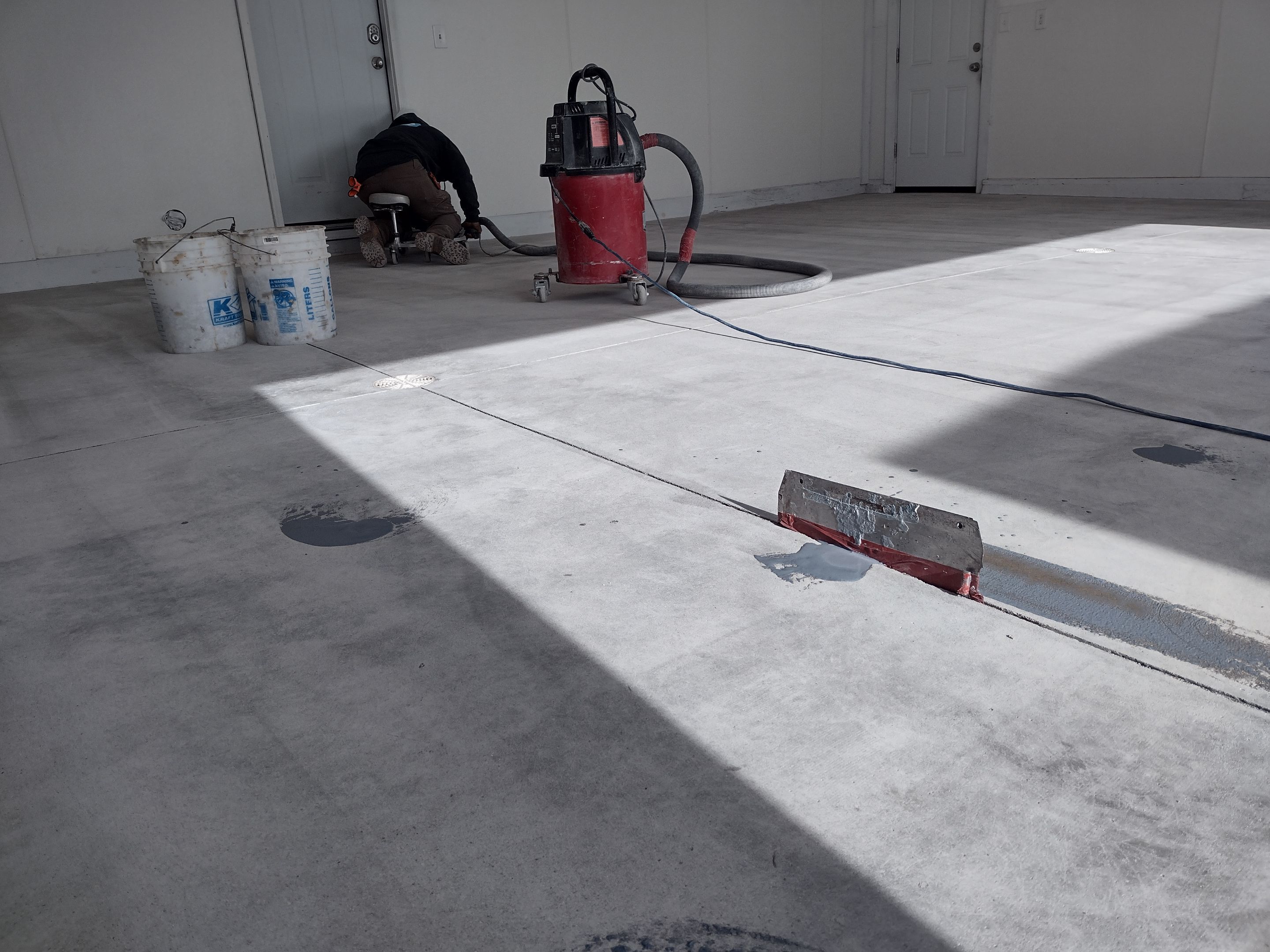 Garage using Mount Everest by Select Painting, Coatings & Garage Cabinets