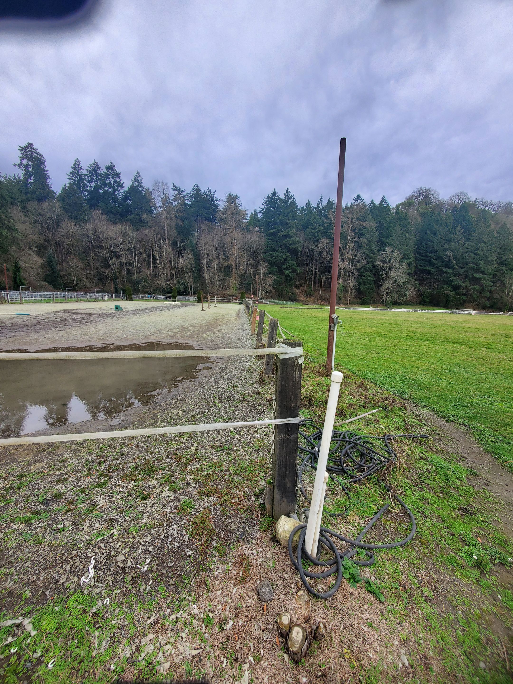 Lake Oswego Hunt Club Equestrian Outdoor Arena by Construction Now LLC