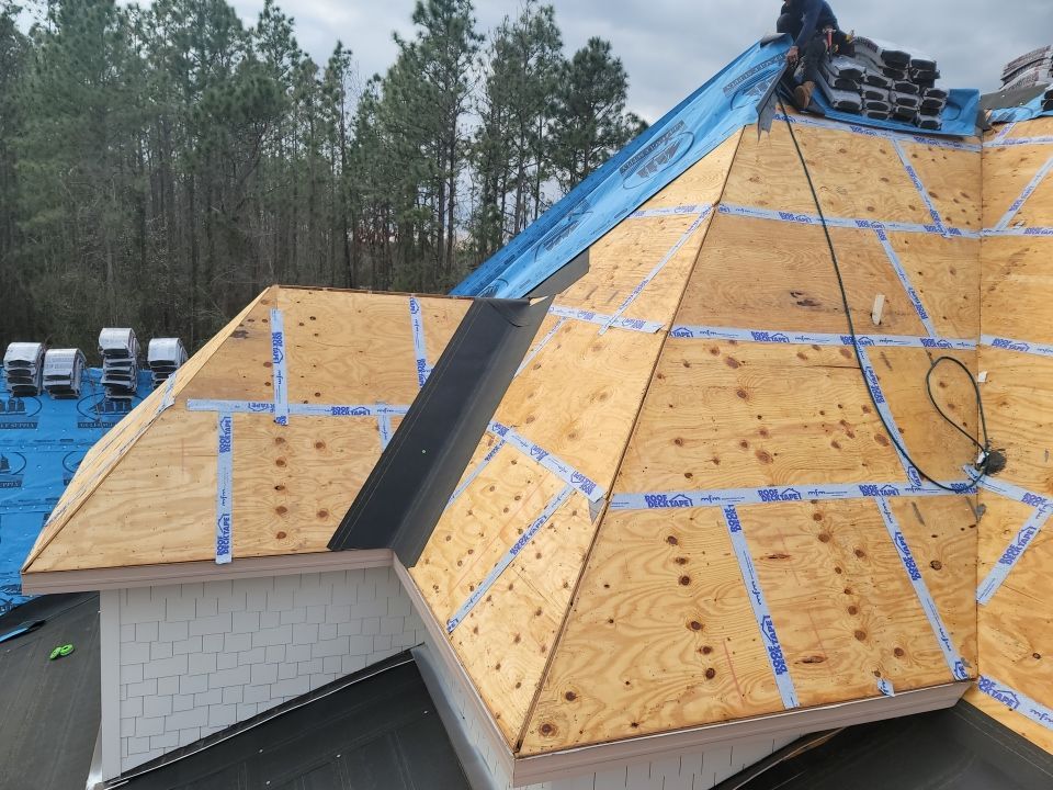 Residential Roofing Installation using Roof Replacement by American Roofing & Construction LLC