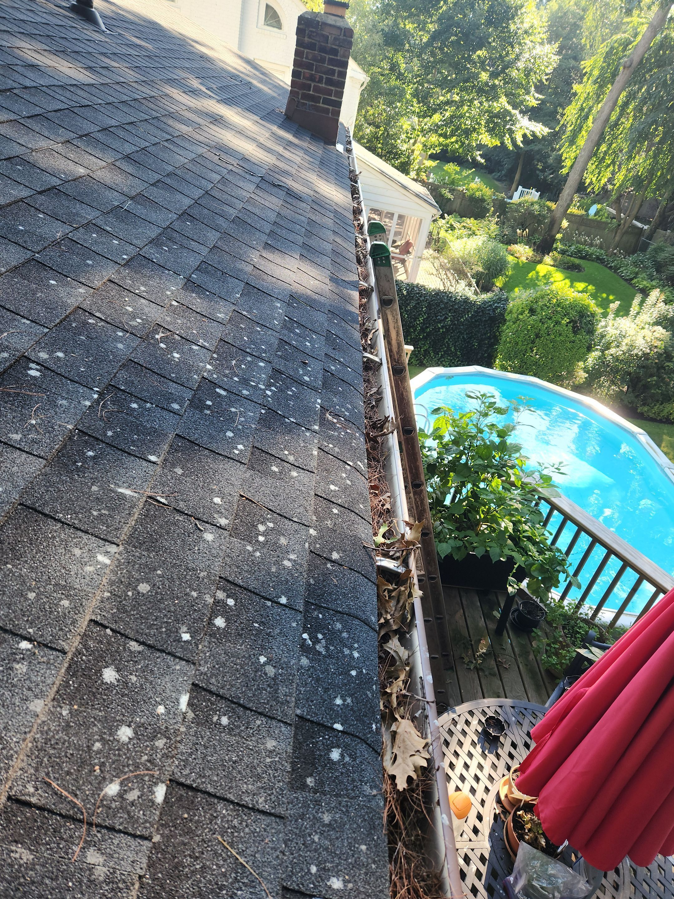 Overdue Gutter Cleaning by Above All Gutters 