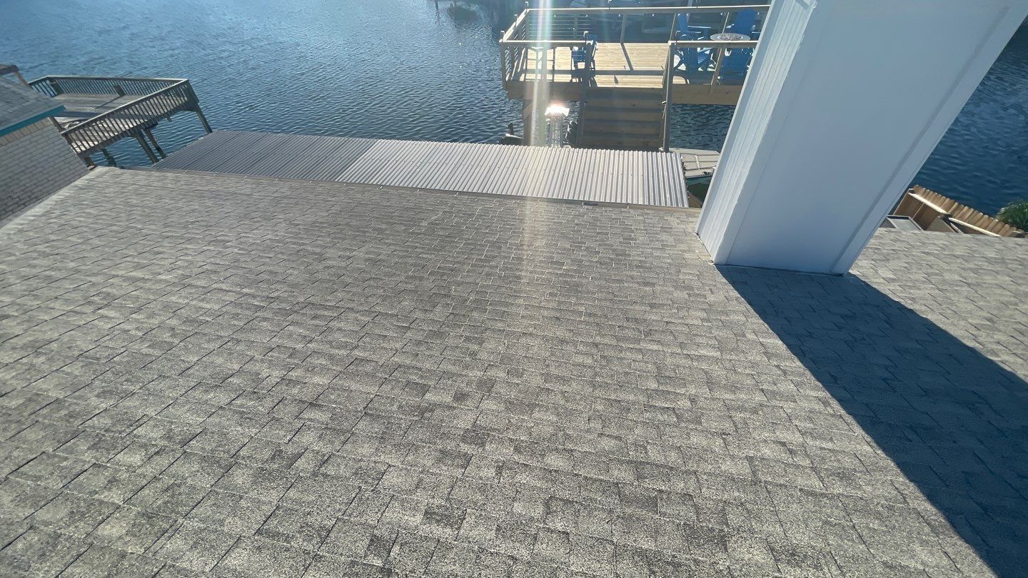 Residential Roofing Installation using Architectural Dimensional Shingles by Lighthouse Roofing