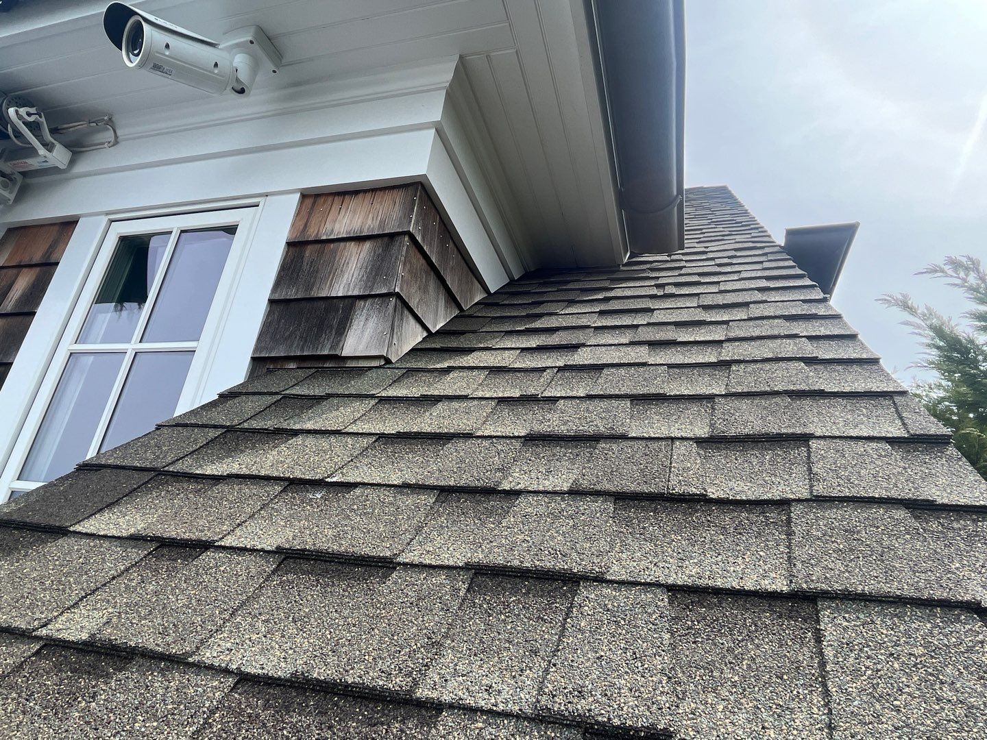 Residential Roofing Installation using Cedar Shakes by CMNG LLC