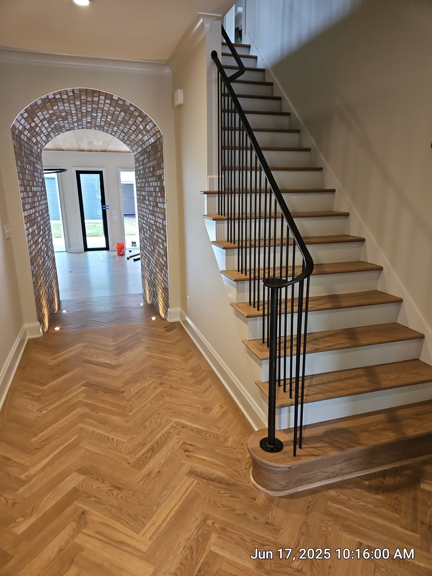 Full home remodel with new hardwood throughout by Footprints Floors of Nashville