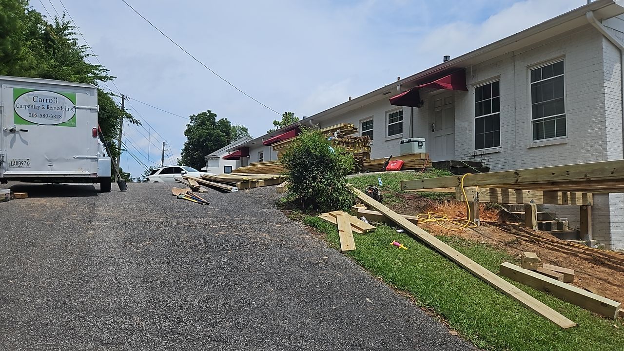 Independence Drive - Deck Installation   by Pillar and Pine