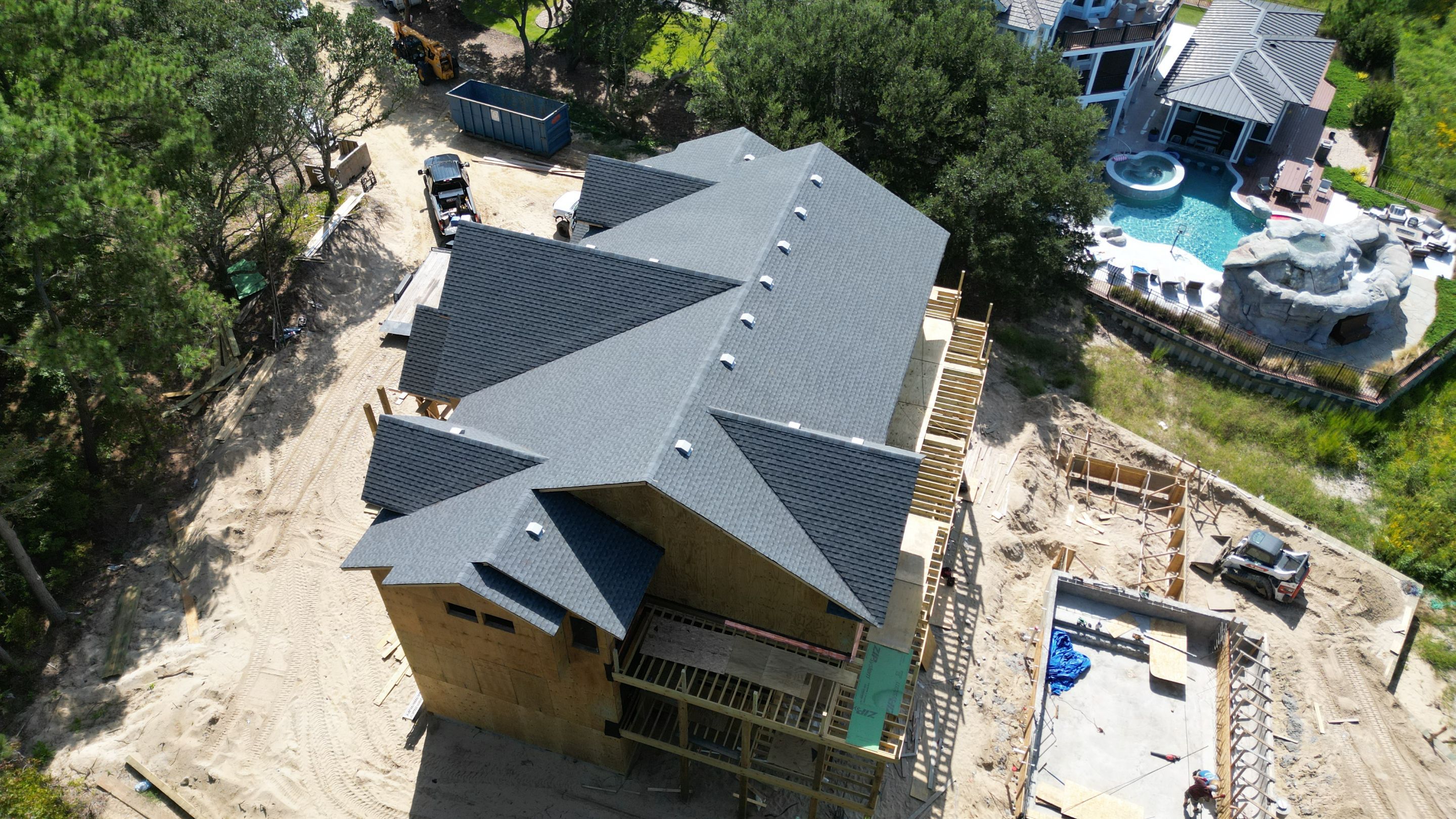 New Construction Shingle Installation by Gallop Roofing & Remodeling, Inc.