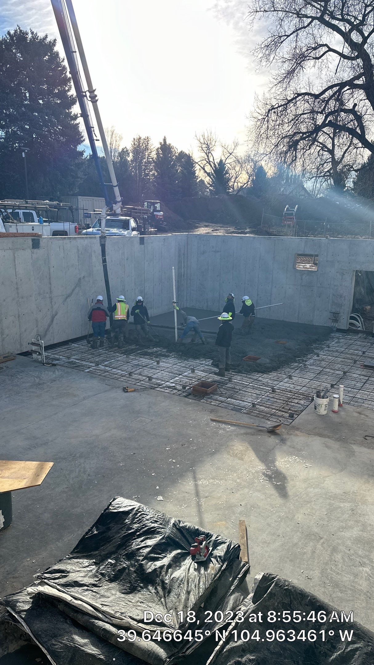 Concrete Patios, Driveways, Sidewalks using concrete by Cain Construction