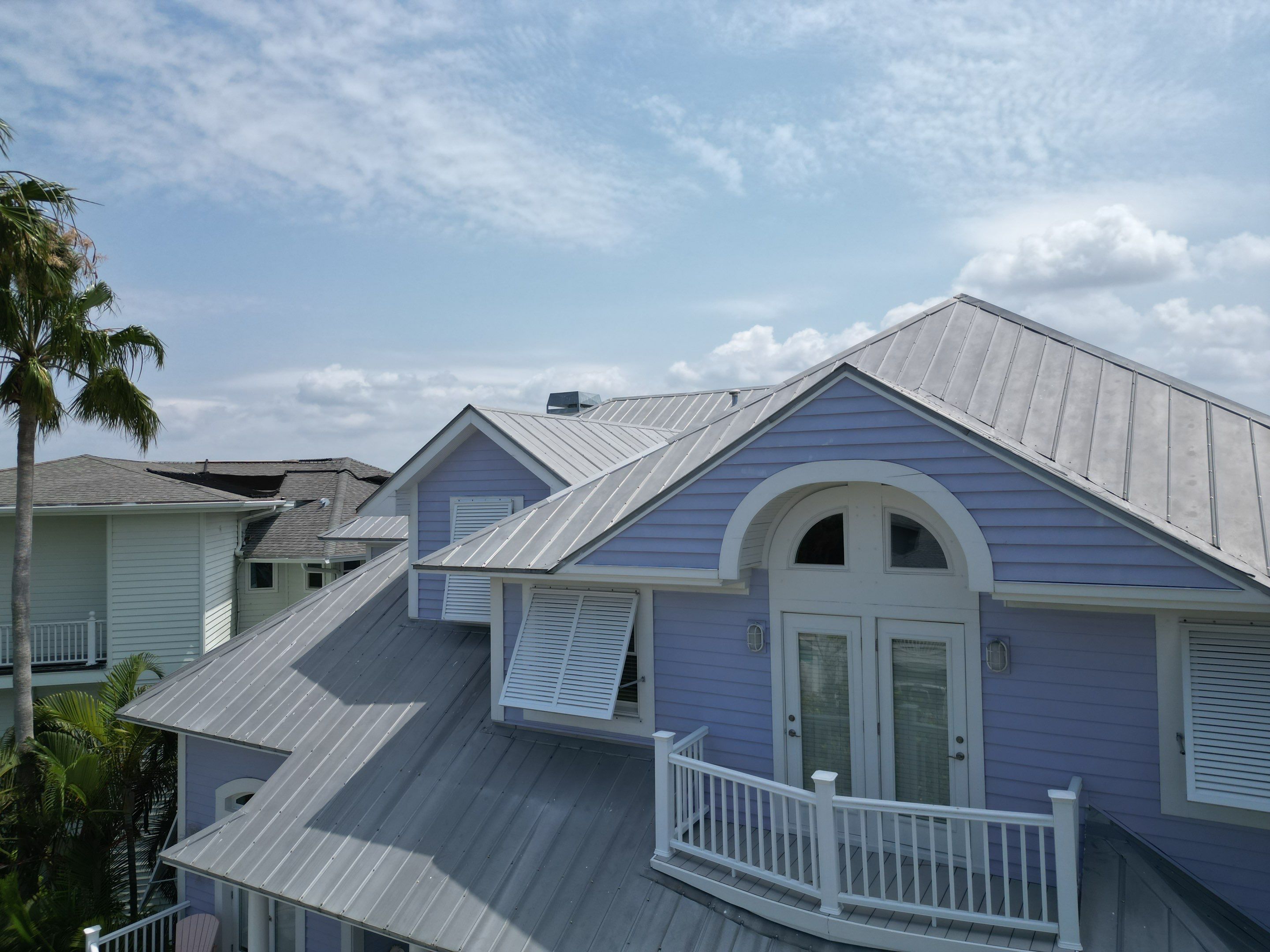 Dove Gray Standing Seam by Reimagine Roofing