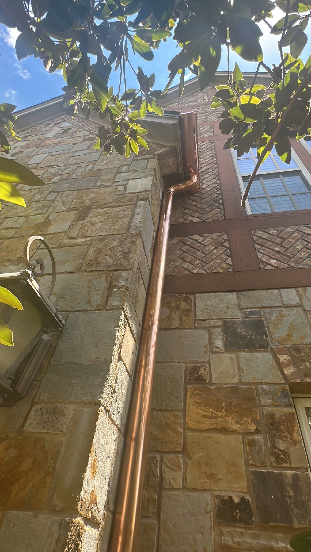 Beautiful Estate Remodel - Roof, Copper Gutters, Exterior Stain, Siding Replacement by First United Roofing & Construction