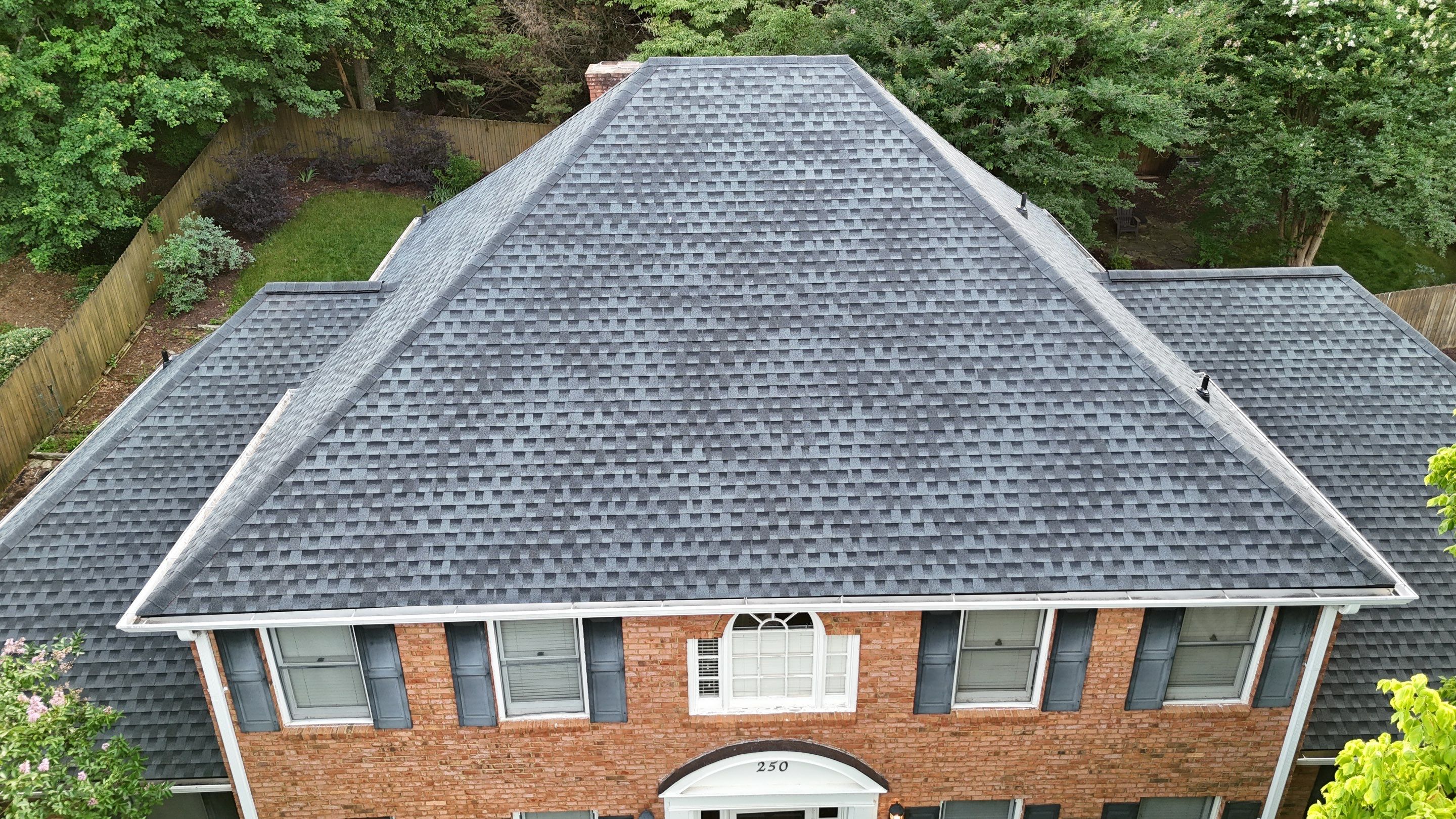 Roswell, GA Roof Replacement, GAF Timberline HDZ Charcoal Black by Reset Roofing