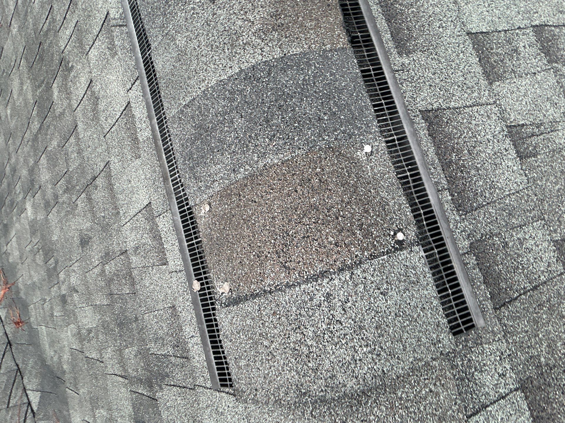 Hail Damage using Owen's Corning Duration (Lifetime) Shingles by Roof Repair Company