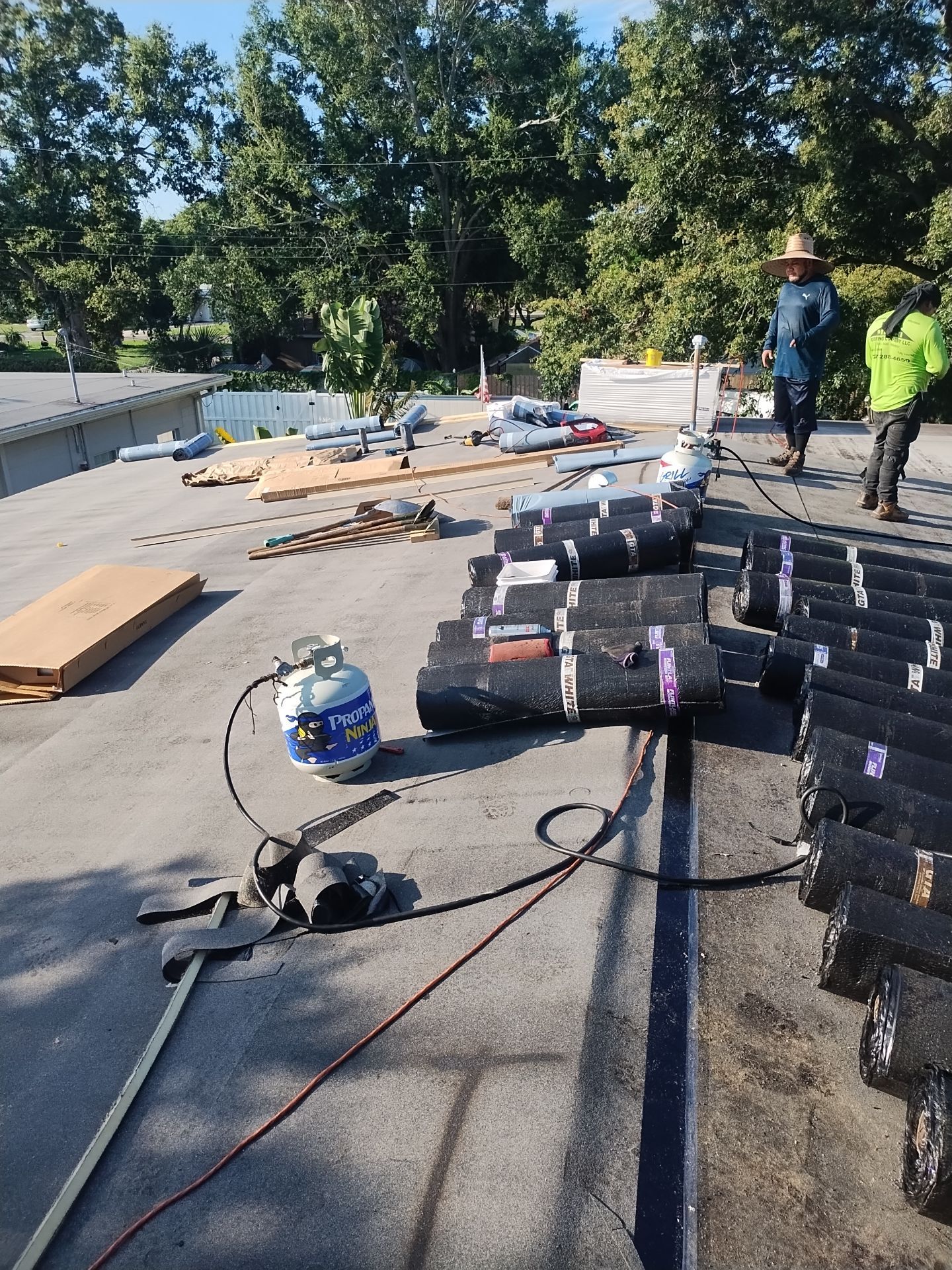 Project in St. Petersburg 33710 by Mitchell Roofing Company LLC 