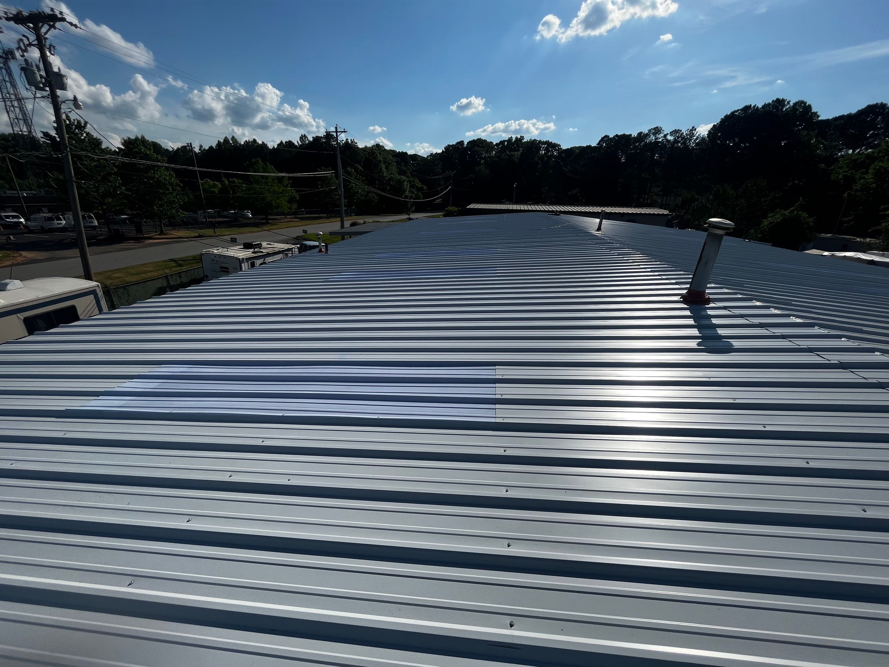 Commercial Metal Roof Replacement - Kennesaw Georgia by Georgia Roof Advisors