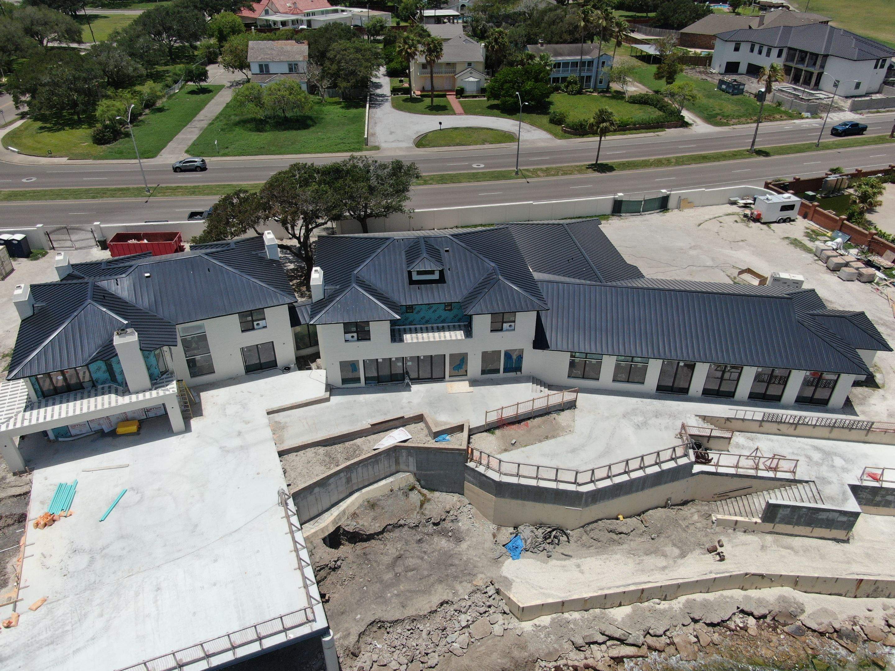 Megalodon Metal Roof on Corpus Bay by Bayfront Roofing and Construction