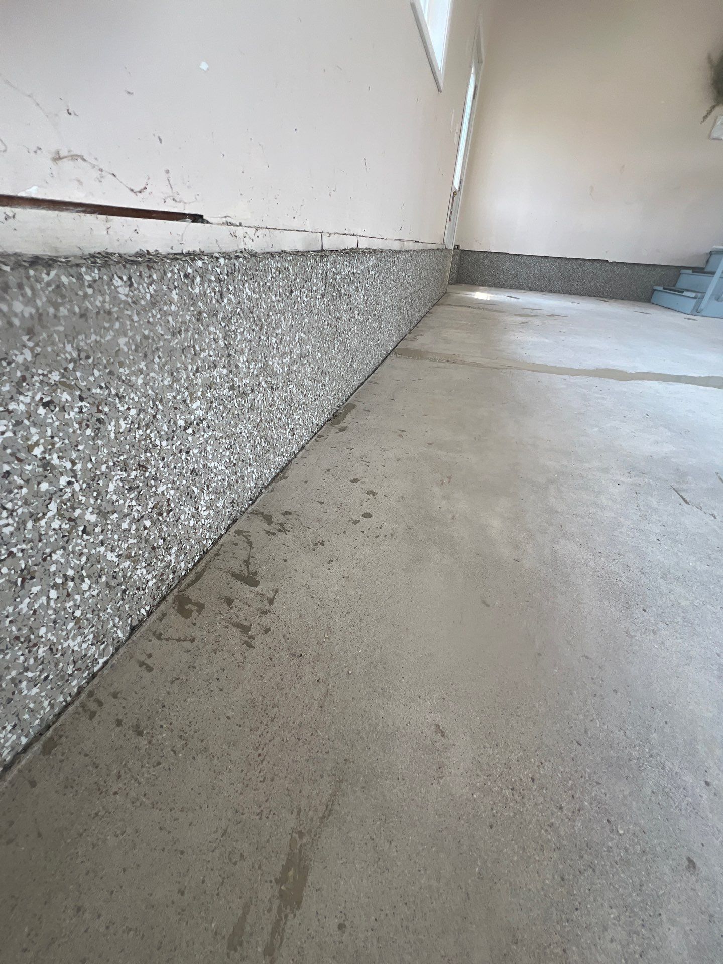 Garage using Smoke by Freedom Concrete Coatings. 