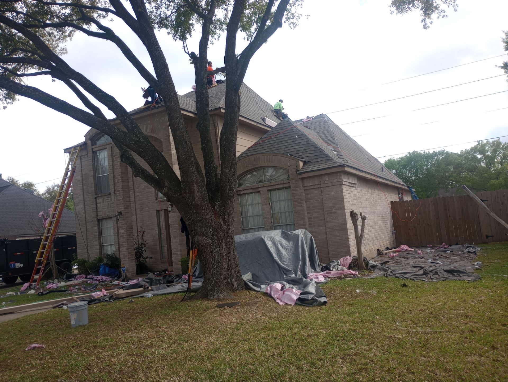 Residential Roofing Repair using Owen's Corning Duration (Lifetime) Shingles by Roof Repair Company