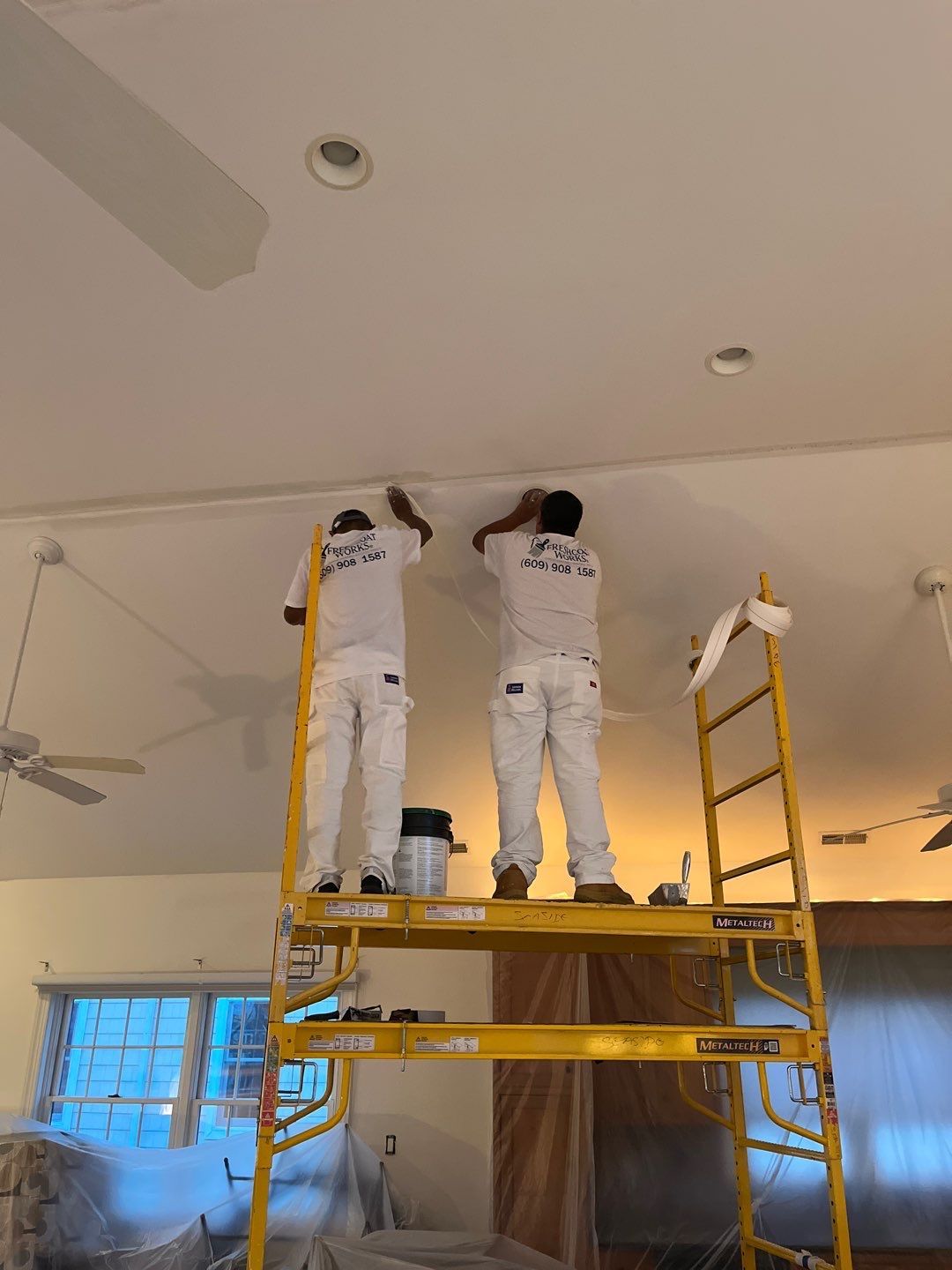 Interior Painting and Drywall Repair for Avalon Coastal Home by FreshCoat Works LLC