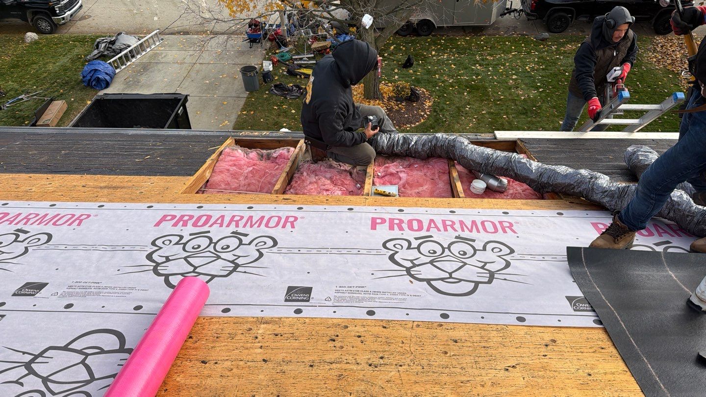 Roof Replacement using Owens Corning Teak by 180 Contractors